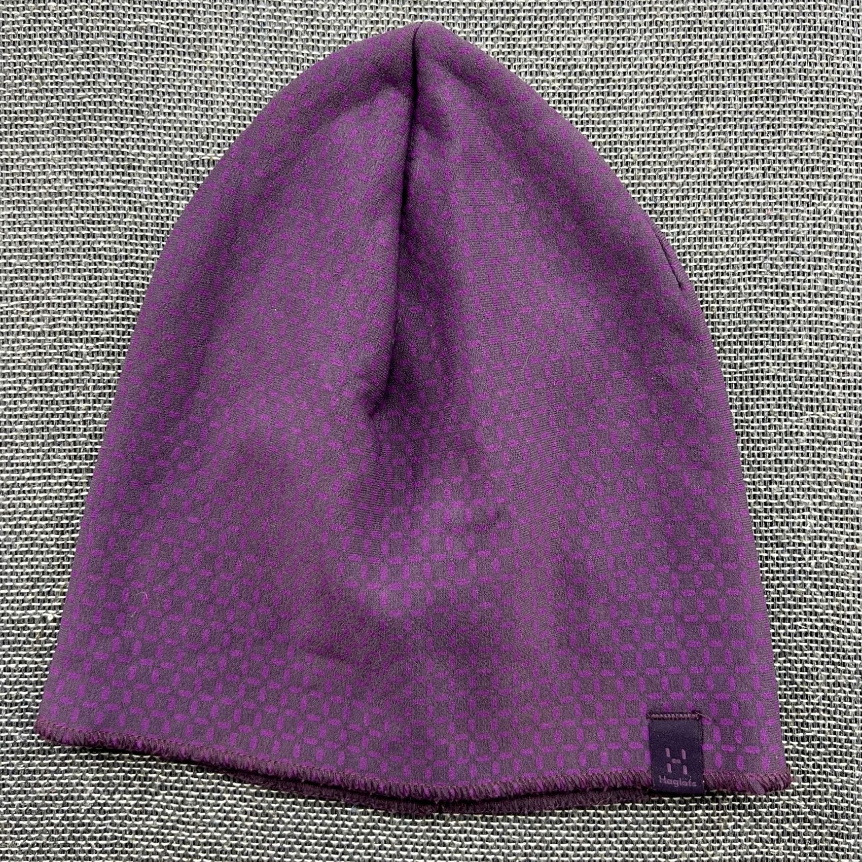 Vintage Haglofs Beanie Unisex Adults Size M Purple Insulated Lined Polartec Fanatic Outdoor Hiking Size ONE SIZE - 2 Thumbnail