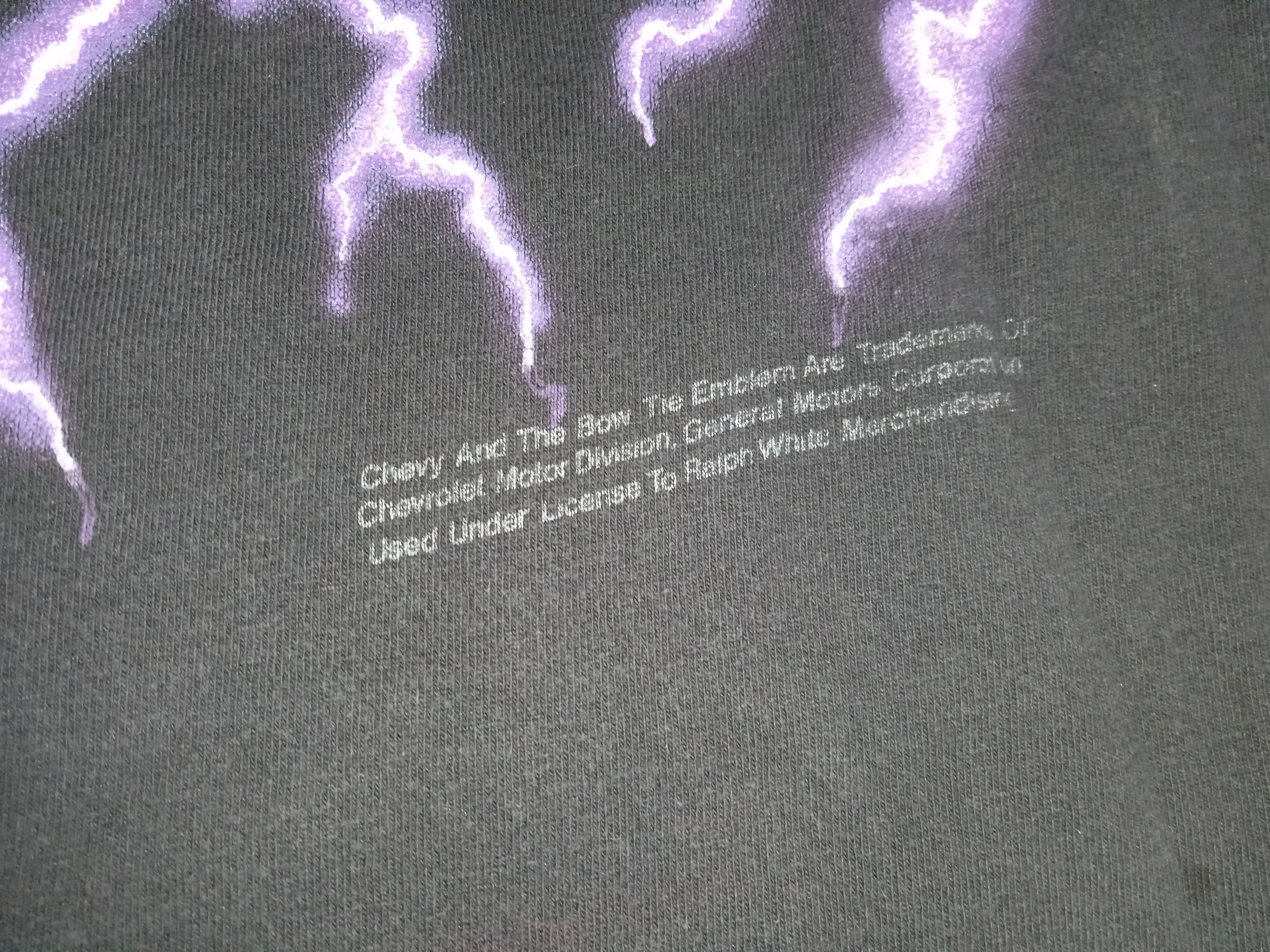 Vintage Vintage 90s Chevy Thunder T-Shirt XXL Size US XXL / EU 58 / 5 - 4 Thumbnail