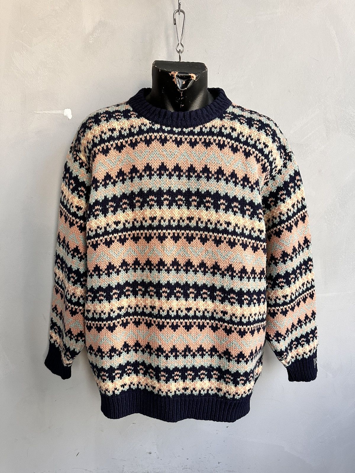 Diesel Vintage Knit Carlo Colucci Wool Coogi Dolce Gabbana Style Size US L / EU 52-54 / 3 - 1 Thumbnail