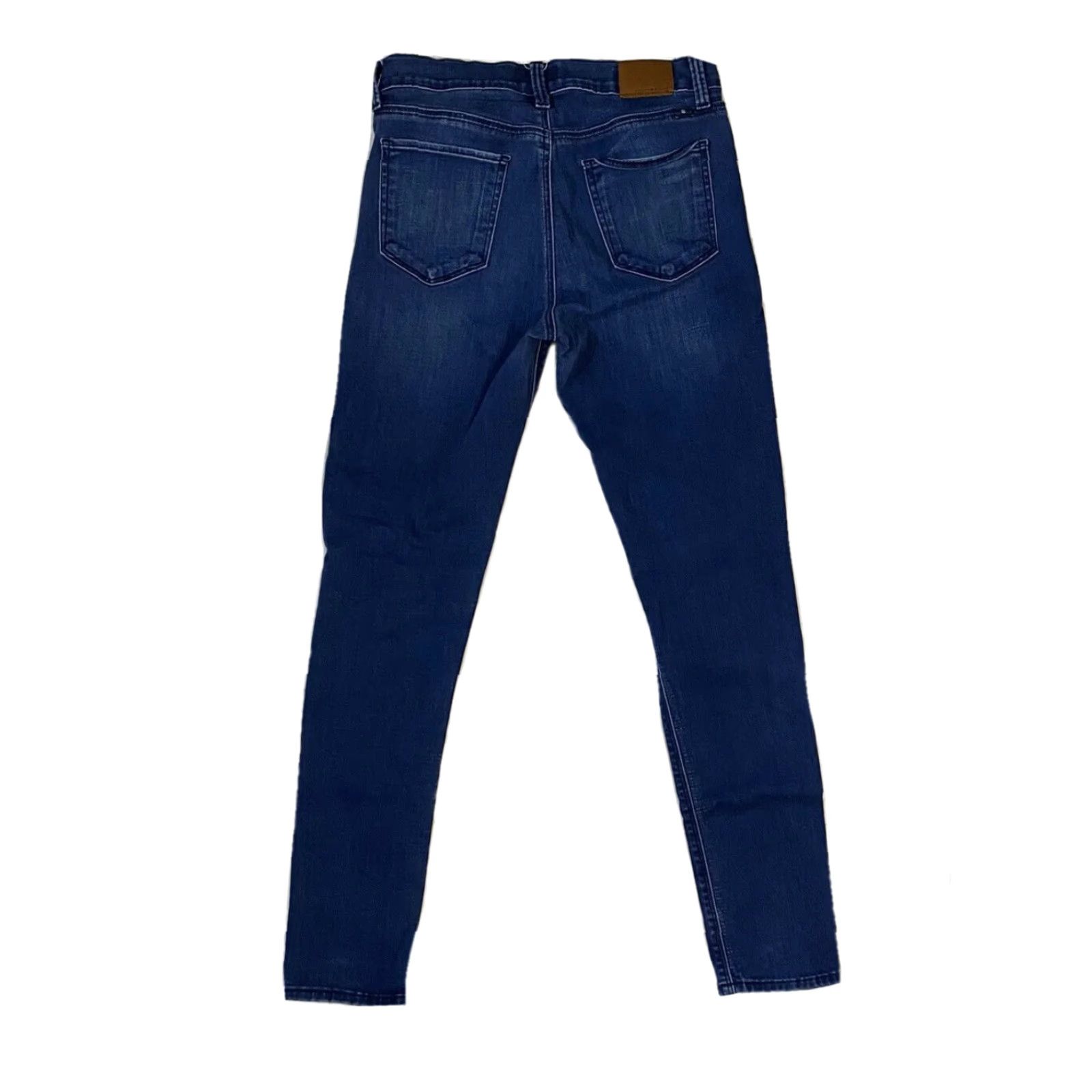 Lucky Brand Lucky Brand Brooke Legging Jean Womens Mid rise size 10 30x28 Blue Denim Skinny Womens Regular Jeans Tight Comfort Size 32" / US 10 / IT 46 - 4 Thumbnail