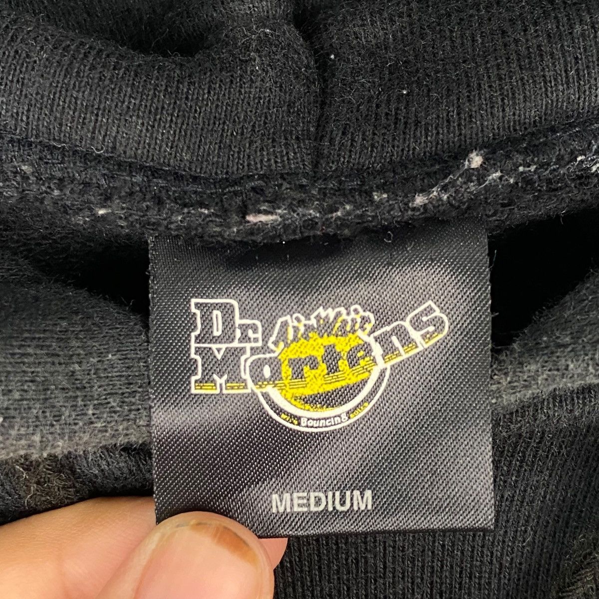 Designer × Vintage Vintage Dr Martens Hoodie Sweater Black Size US M / EU 48-50 / 2 - 13 Thumbnail