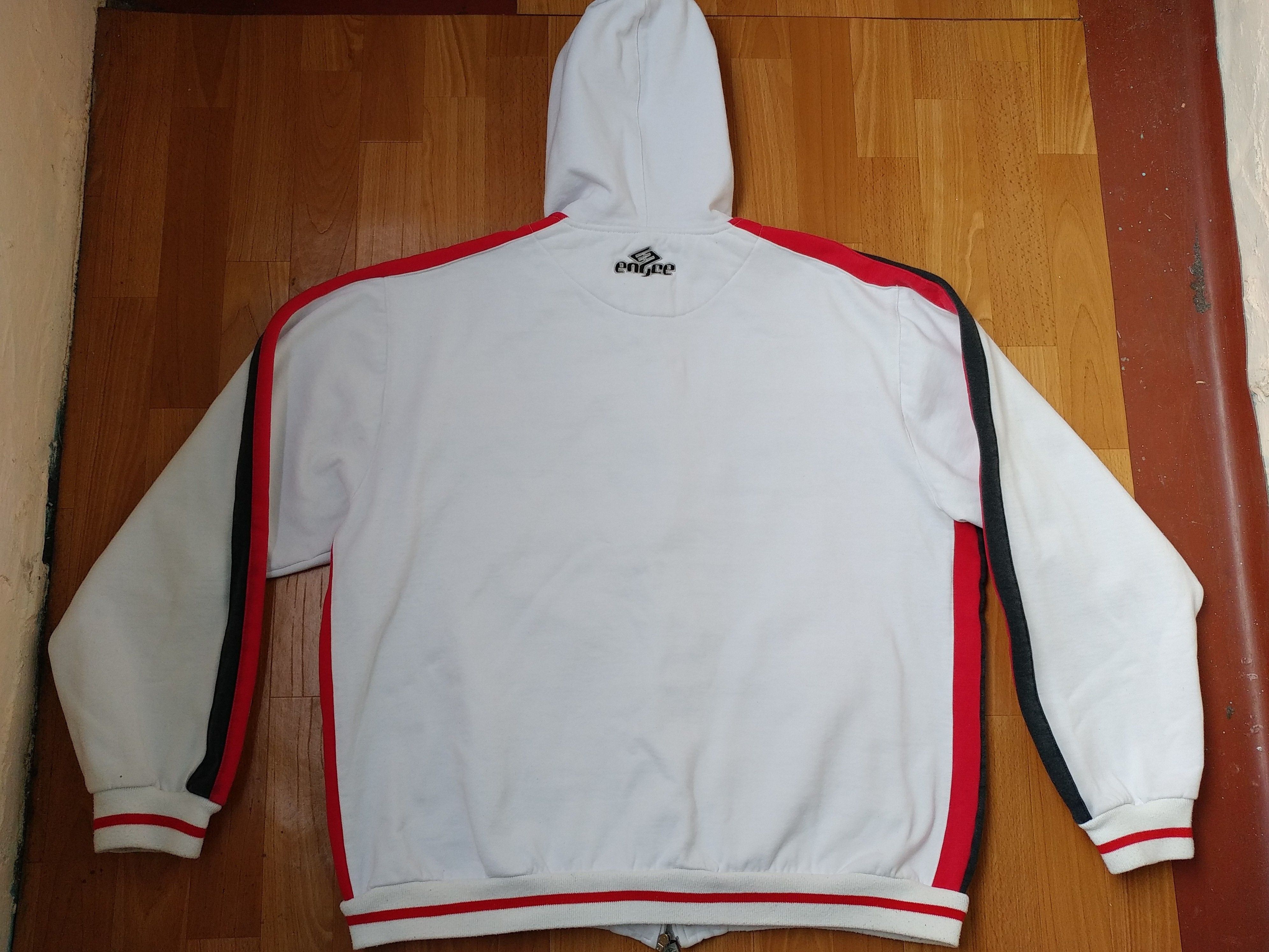 Enyce Enyce hoodie, white sweat shirt of vintage 90s hip-hop XXL Size US XXL / EU 58 / 5 - 4 Thumbnail