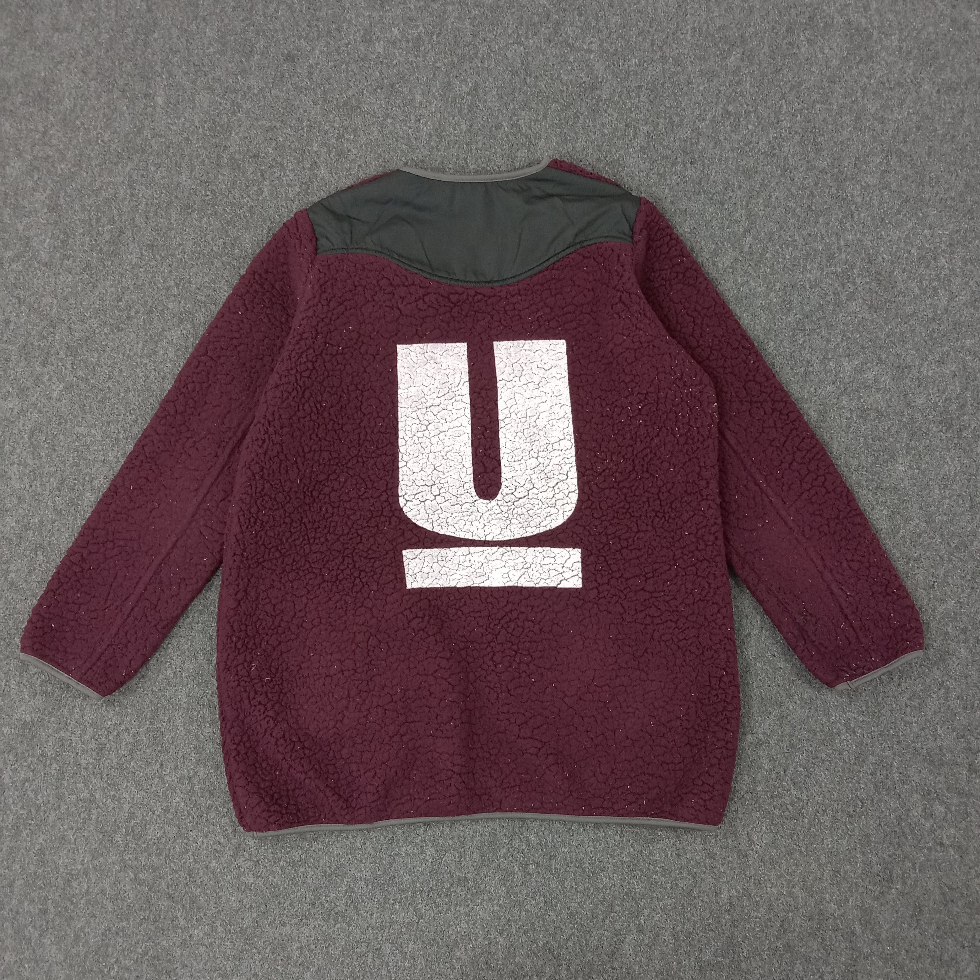 Japanese Brand × Undercover × Vintage Undercover Japanese Brand Uniqlo Sherpa Jacket C216N7 Size US L / EU 52-54 / 3 - 1 Thumbnail