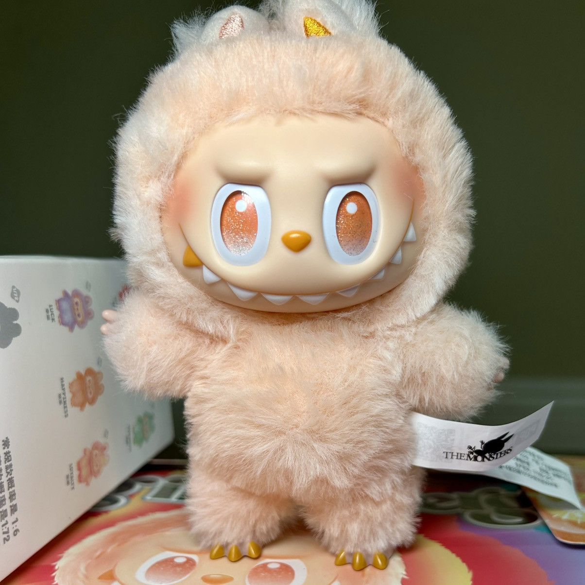 POP MART Labubu V3 Big Into Energy Happiness authentic | Grailed