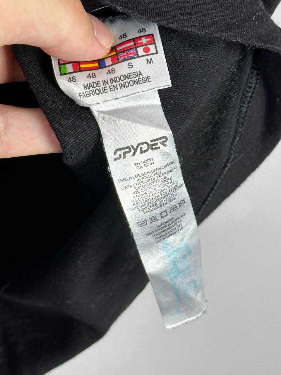 Spyder Spyder Gorpcore Outdoor Black Logo T Shirt Size US S / EU 44-46 / 1 - 6 Thumbnail