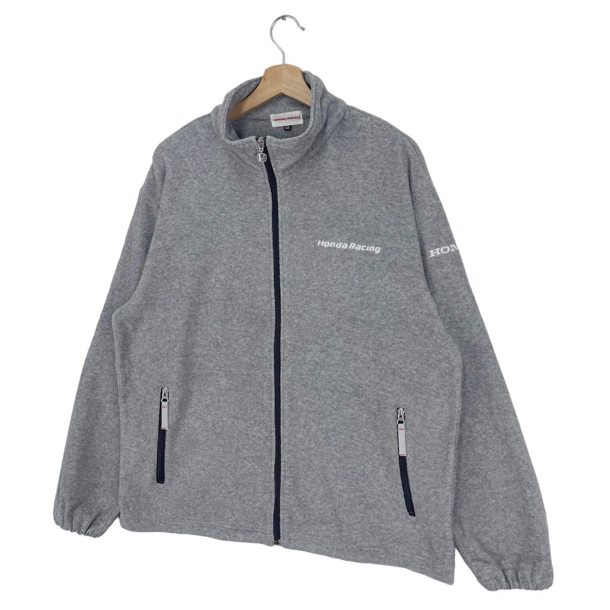 Honda × Vintage 90’s Honda Team Racing Fleece Size US L / EU 52-54 / 3 - 3 Thumbnail