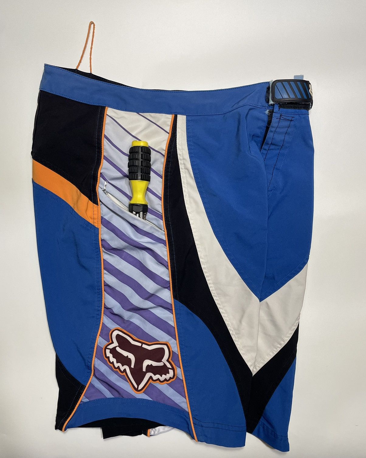Vintage Vtg Fox Racing Short enduro motocross enduro zip pocket boar Size US 30 / EU 46 - 8 Thumbnail