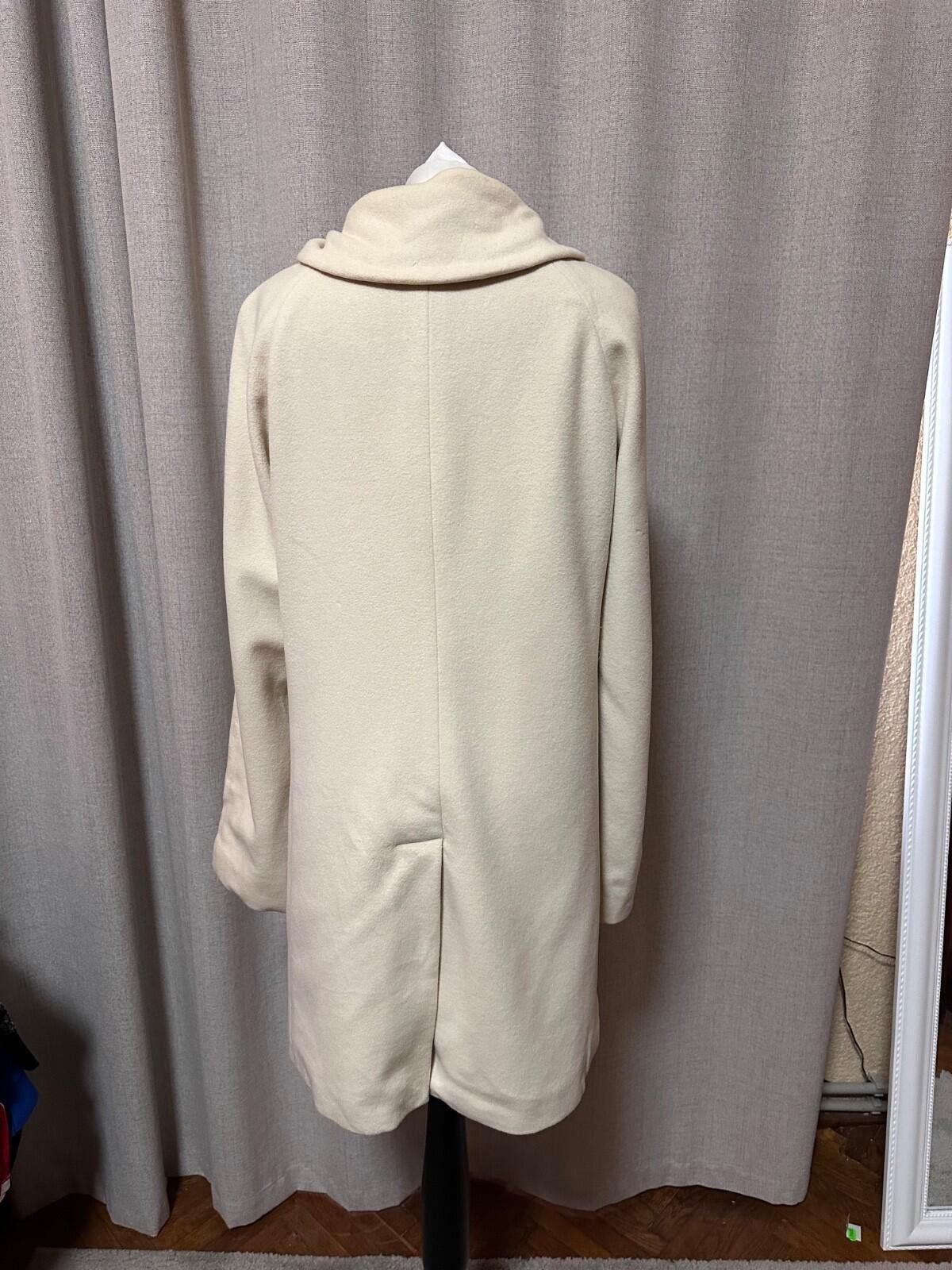 Jil Sander Jil Sander Wool Coat Sz 36 Beige Size XS / US 0-2 / IT 36-38 - 6 Thumbnail
