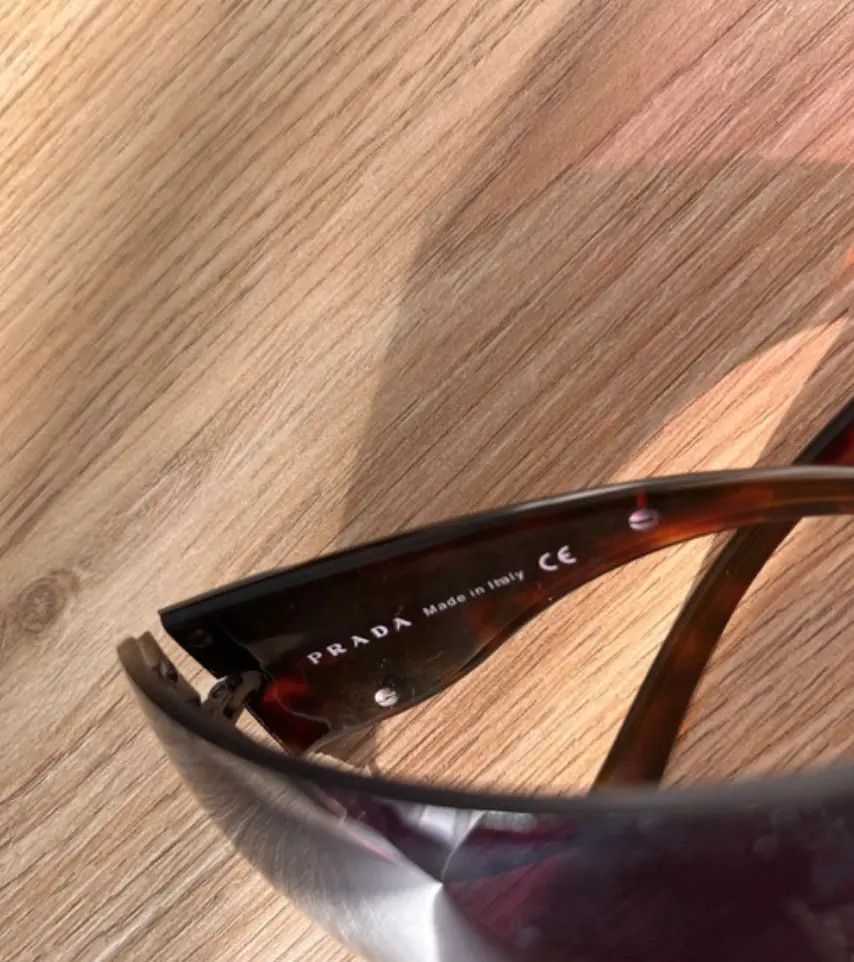 Prada PRADA Sunglasses Flame 2004 Star Sport Metal Shield Wrap Size ONE SIZE - 4 Thumbnail