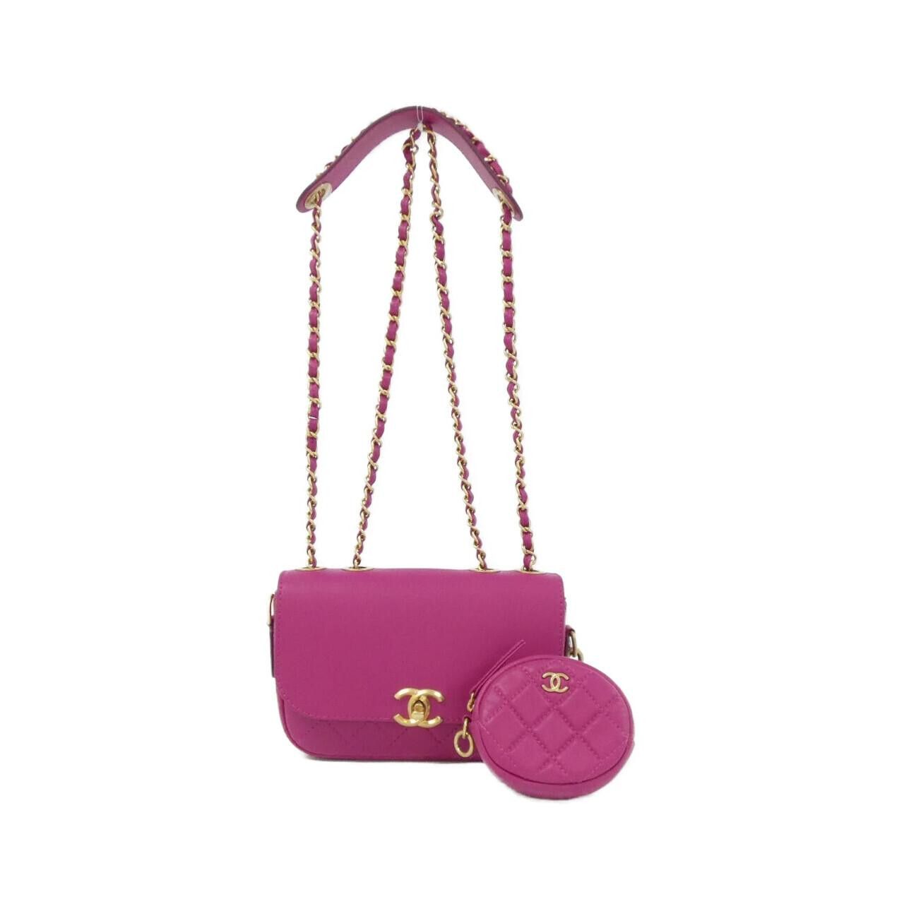 Chanel Chanel Chanel Calf Shoulder Bag Leather Shoulder Bag AS1094 DUTY FREE for USA Size ONE SIZE - 1 Thumbnail