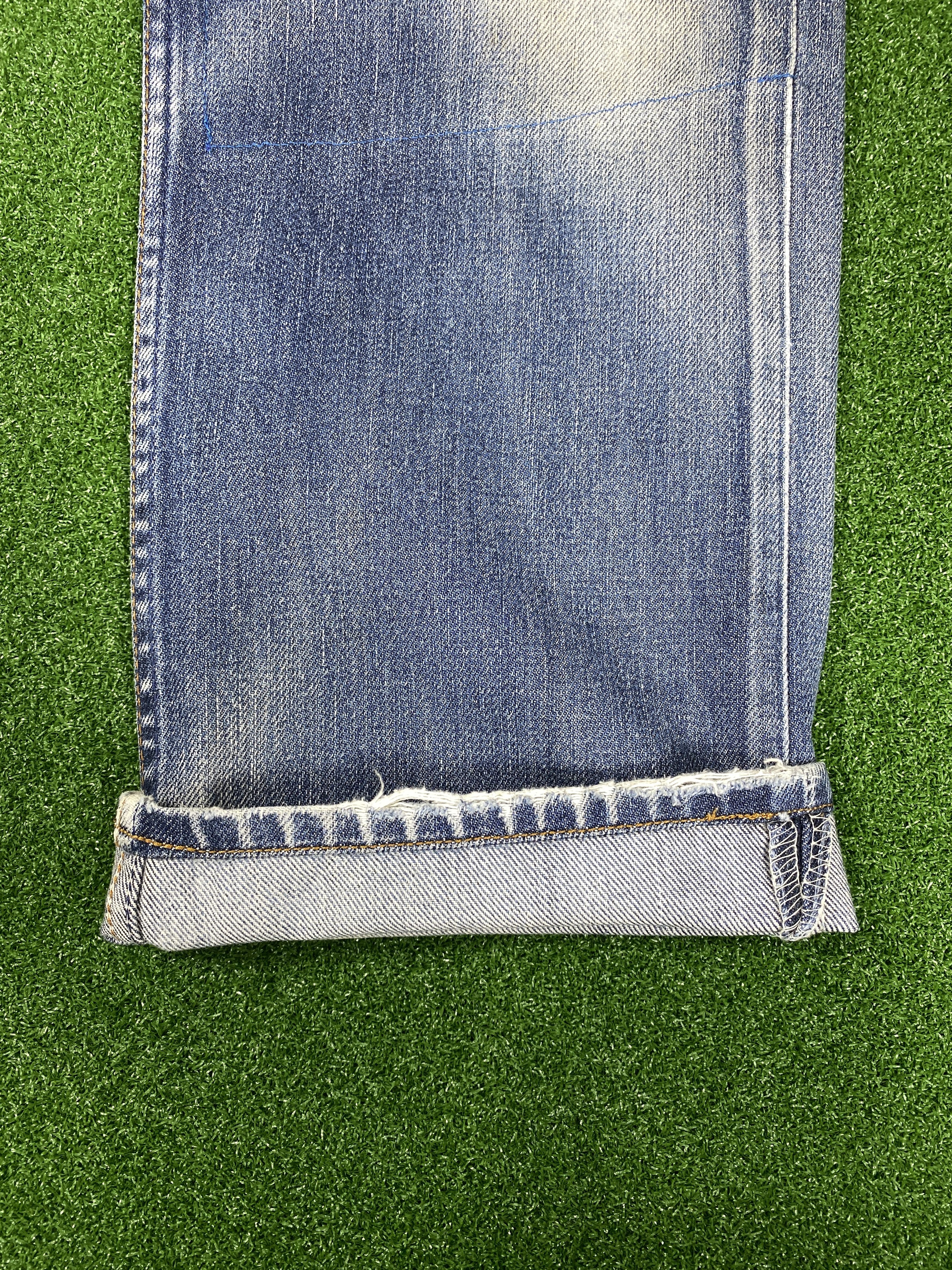 Levi's Vintage Levi's 512 Distressed Faded Blue Jeans CP0035 Size US 30 / EU 46 - 6 Thumbnail