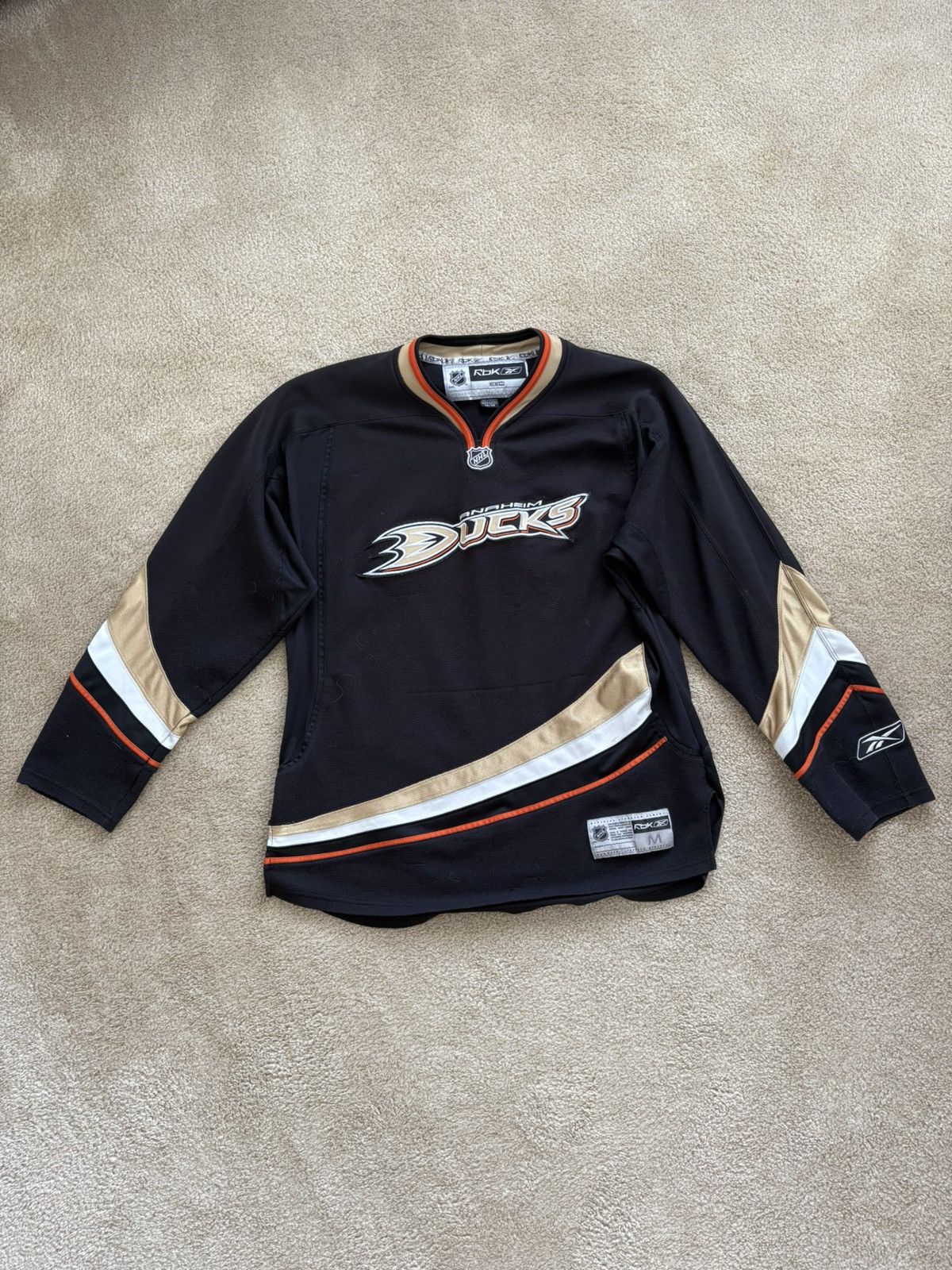 Reebok Reebok NHL Anaheim Ducks Home Jersey Size US M / EU 48-50 / 2 - 1 Thumbnail