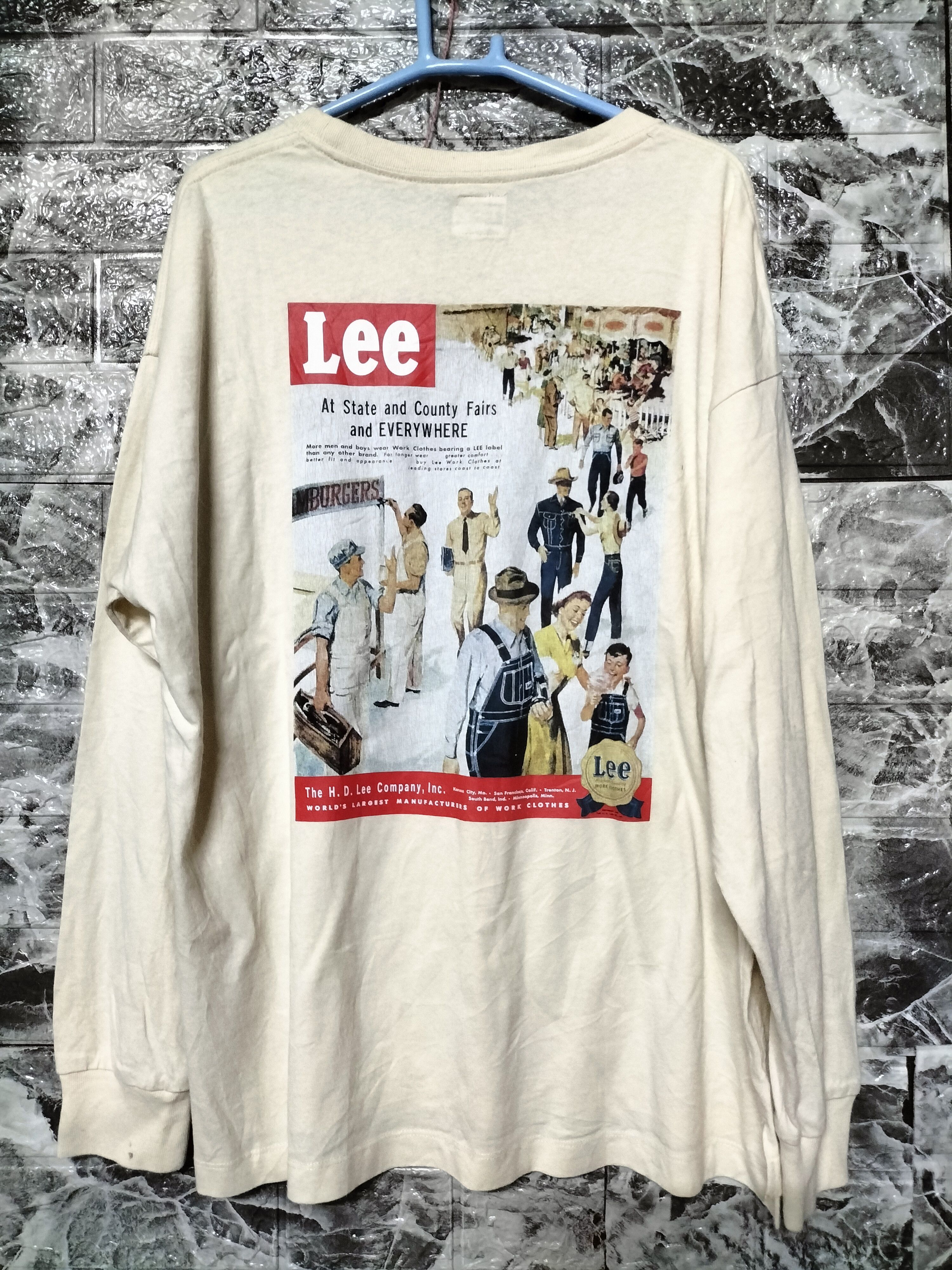 Lee × Levi's × Vintage Vintage Lee Fashion Classic L/S y2k product Size US M / EU 48-50 / 2 - 1 Thumbnail