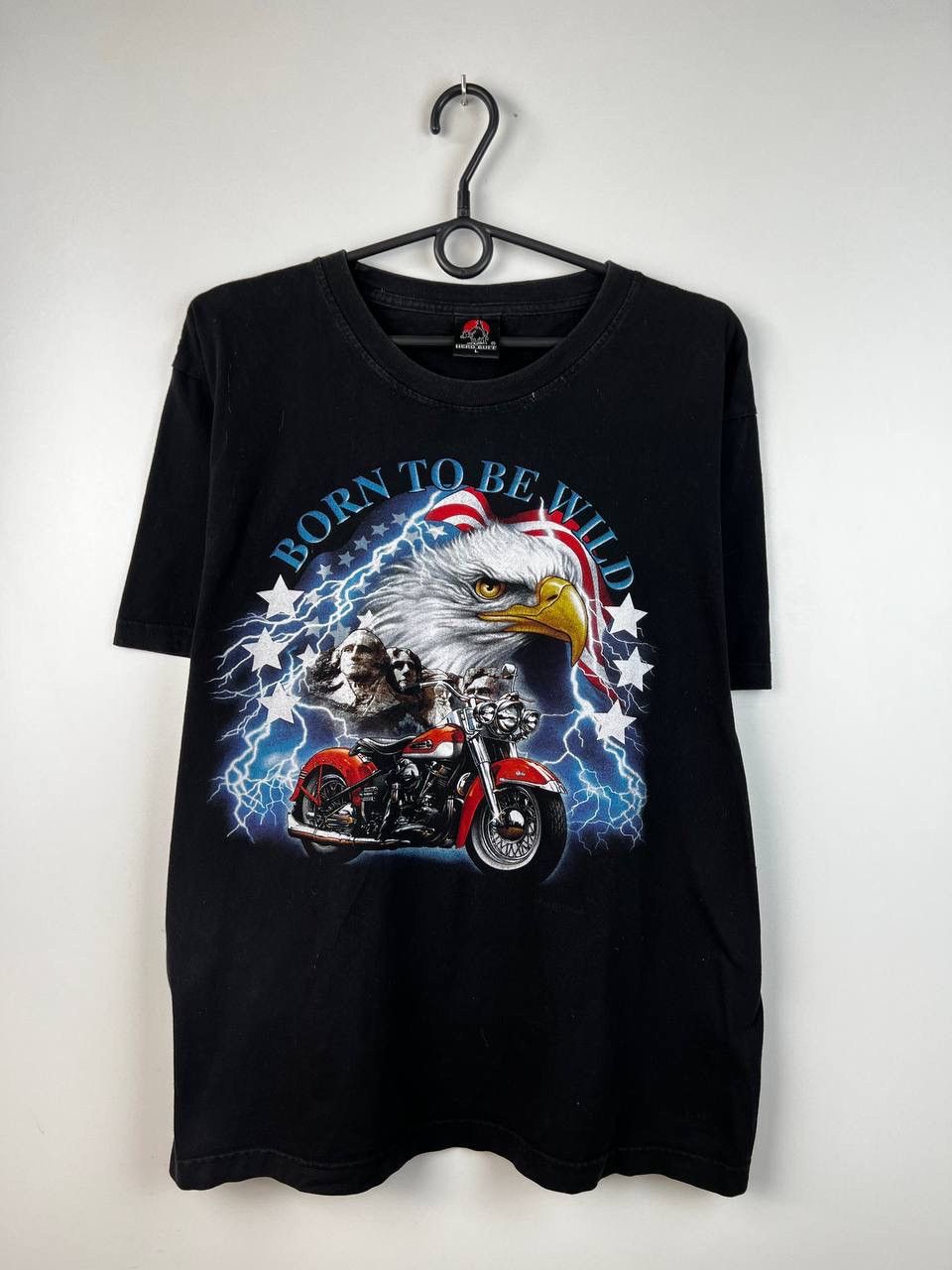 Vintage Eagle Harley Born to be wild vintage t-shirts size L Size US L / EU 52-54 / 3 - 1 Thumbnail