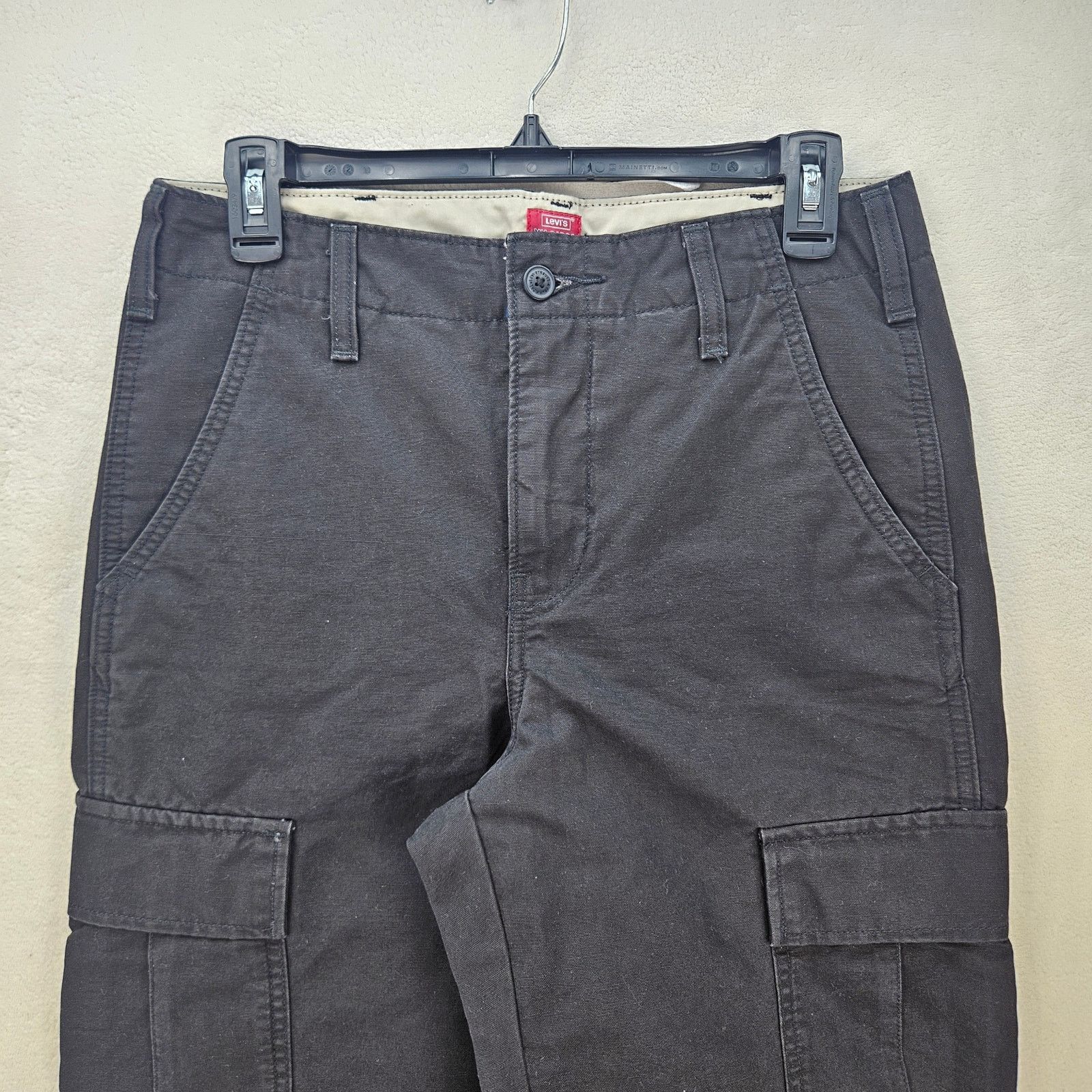 Levi's LEVI'S MEN'S 30X30 XX CARGO PANTS TAPER BLACK NWT Size US 30 / EU 46 - 2 Thumbnail