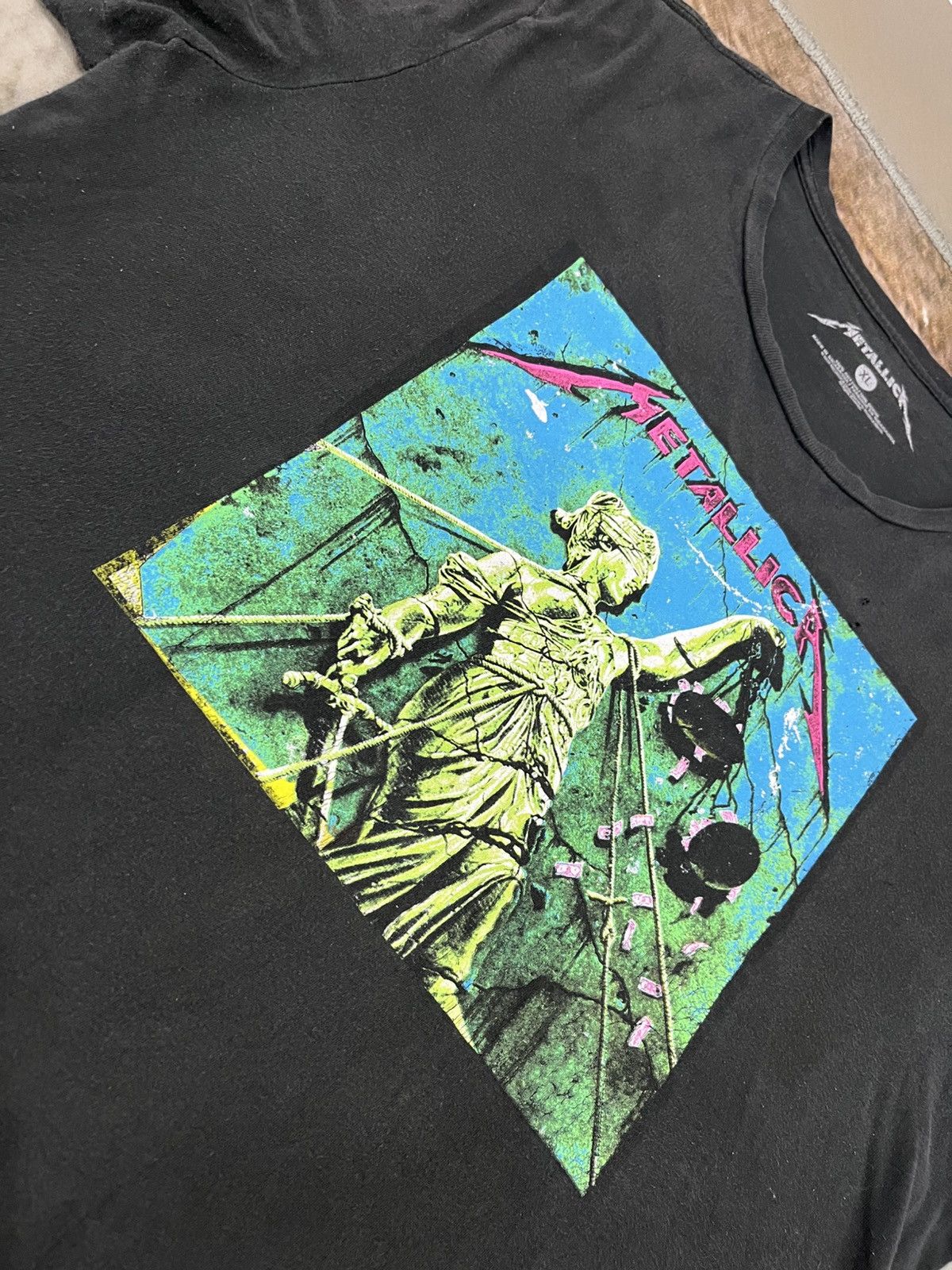 Band Tees × Metallica Metallica And Justice For All Man Size US XL / EU 56 / 4 - 3 Thumbnail