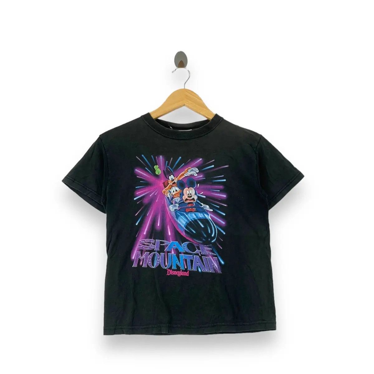 Disney Vintage DISNEYLAND SPACE MOUNTAIN Movie Tee Shirt Size M / US 6-8 / IT 42-44 - 1 Thumbnail