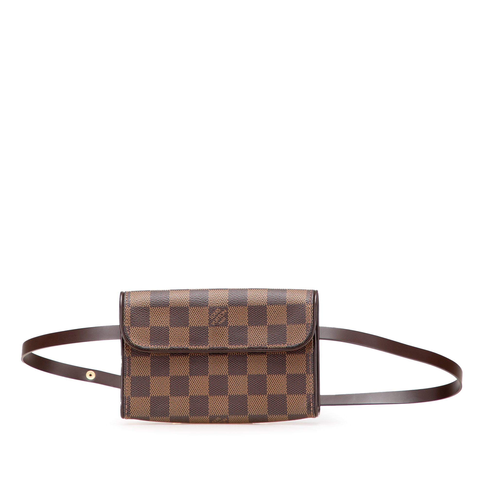 Louis Vuitton Louis Vuitton Damier Ebene Pochette Florentine Size ONE SIZE - 1 Thumbnail