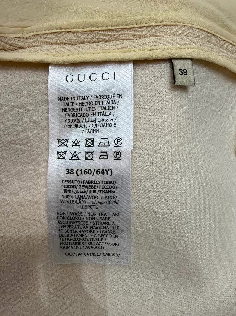 Gucci Gucci Beige wool skirt Size 25" / US 0 / IT 36 - 5 Thumbnail
