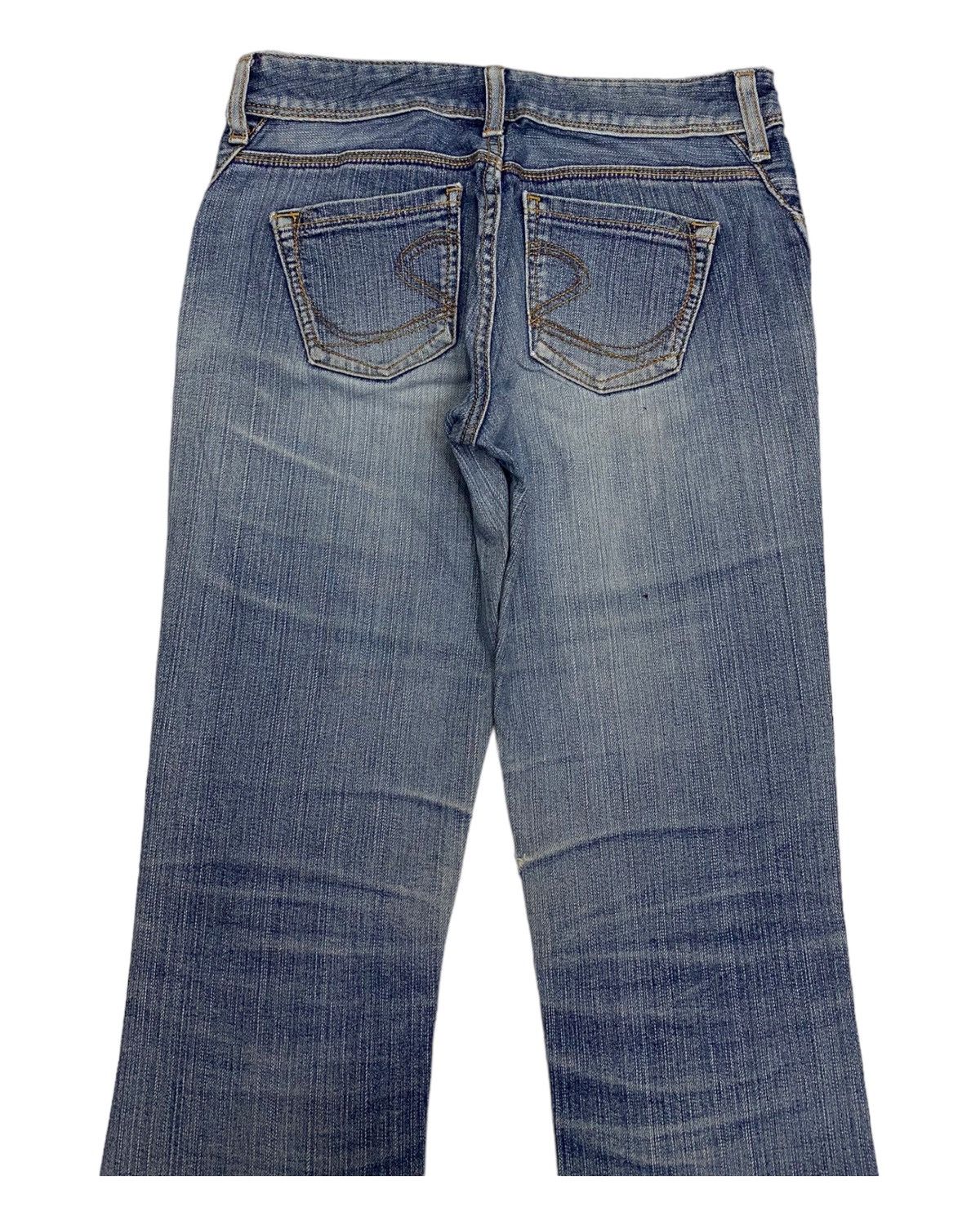 If Six Was Nine GEORGIA LOVE 🇯🇵 FLARE JEAN DISTRESSED DENIM JAPANESE BRAND Size 29" - 4 Thumbnail