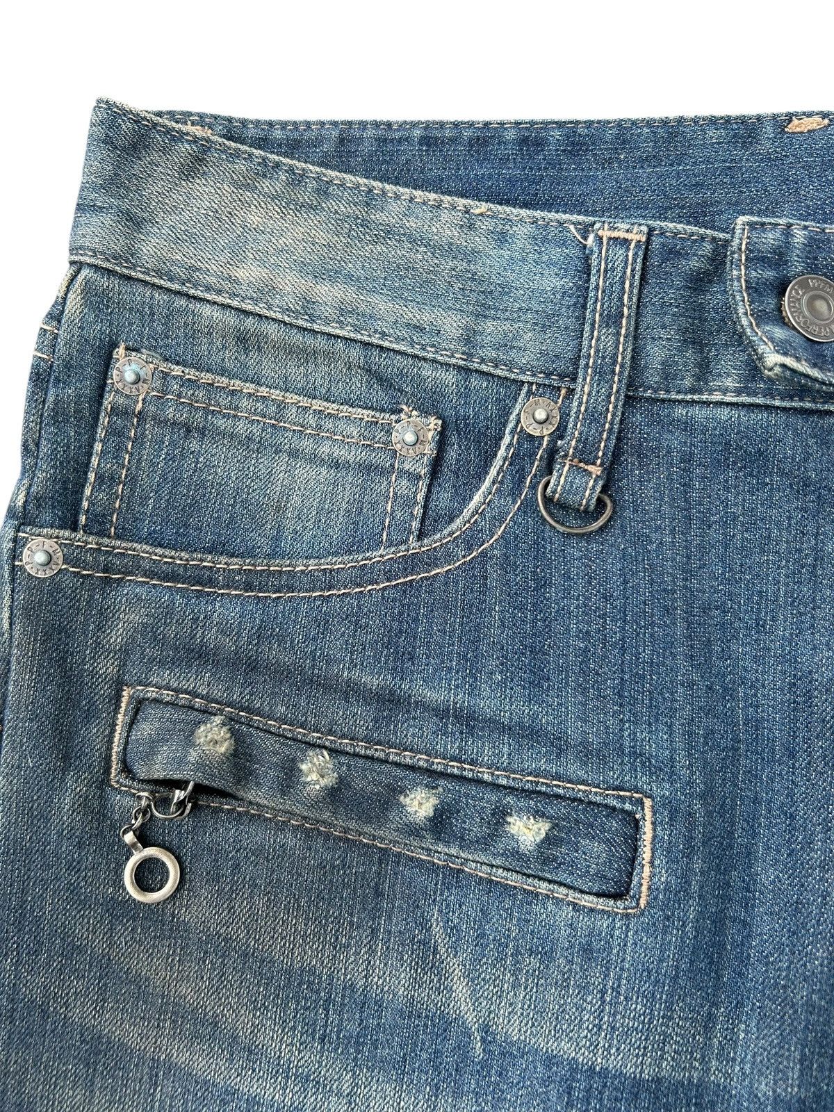 Kapital PPFM Japanese Punk Bondage Style Denim Jeans Size US 32 / EU 48 - 7 Thumbnail