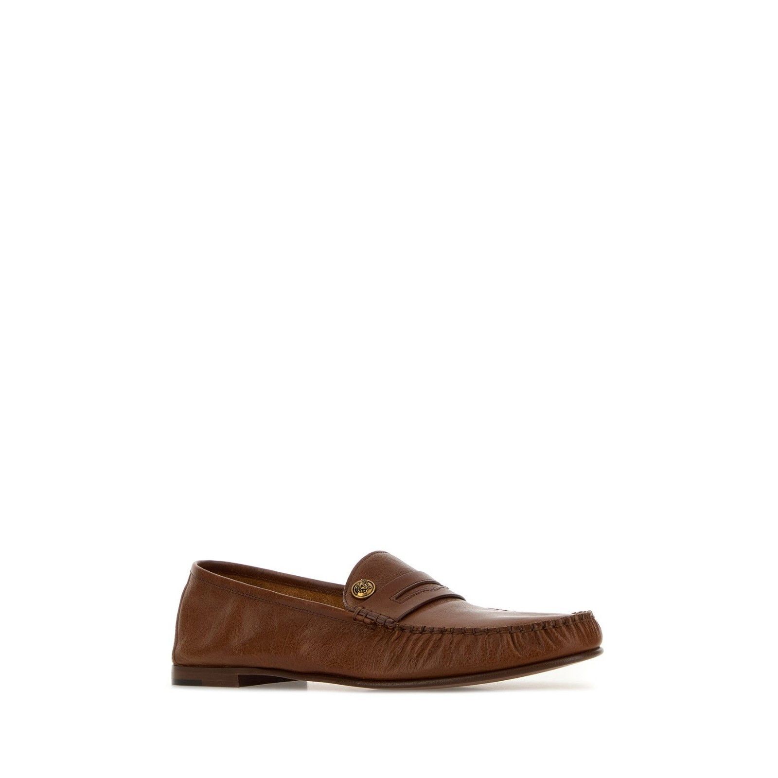 Versace VERSACE Brown Loafers New And Authentic (Men's size:9;) Size US 9 / EU 42 - 4 Thumbnail