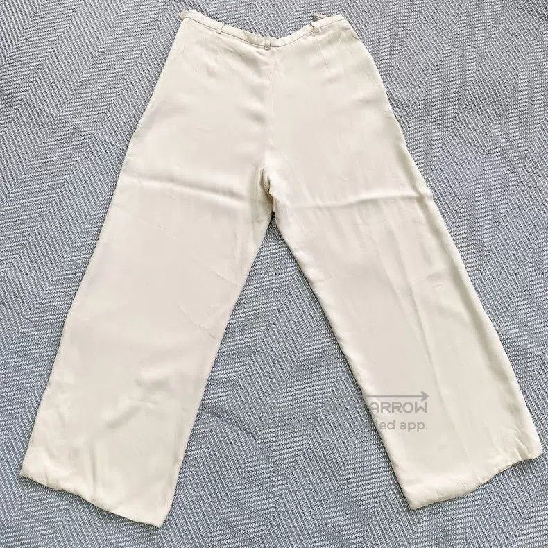Hermes Hermes Margiela Era Flowing Silk Trousers Size 25" / US 0 / IT 36 - 2 Thumbnail