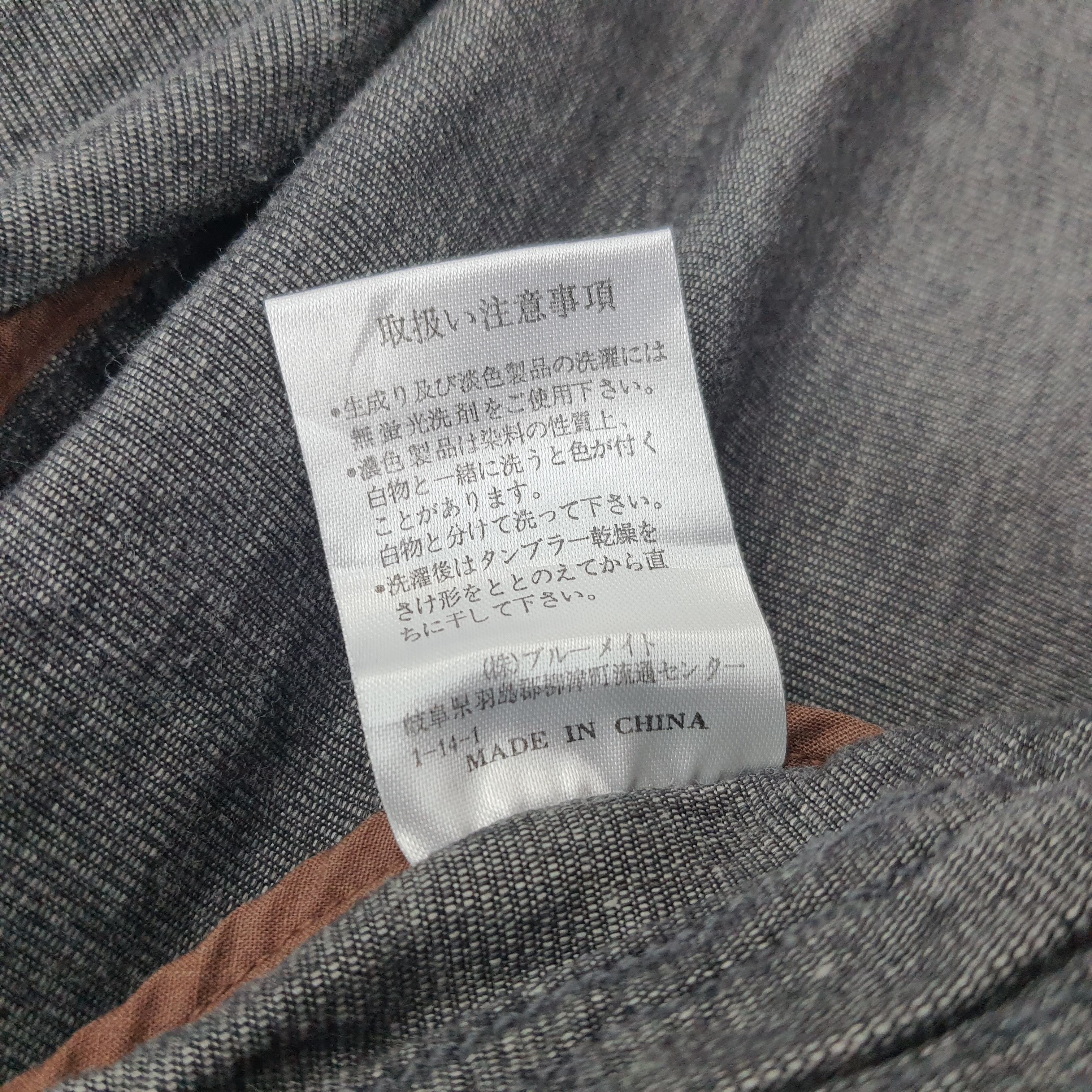 Japanese Brand × Vintage × Y's Vintage SACSNY by Yohji Custom Y's Logo Shacket C233N3 Size US M / EU 48-50 / 2 - 8 Thumbnail