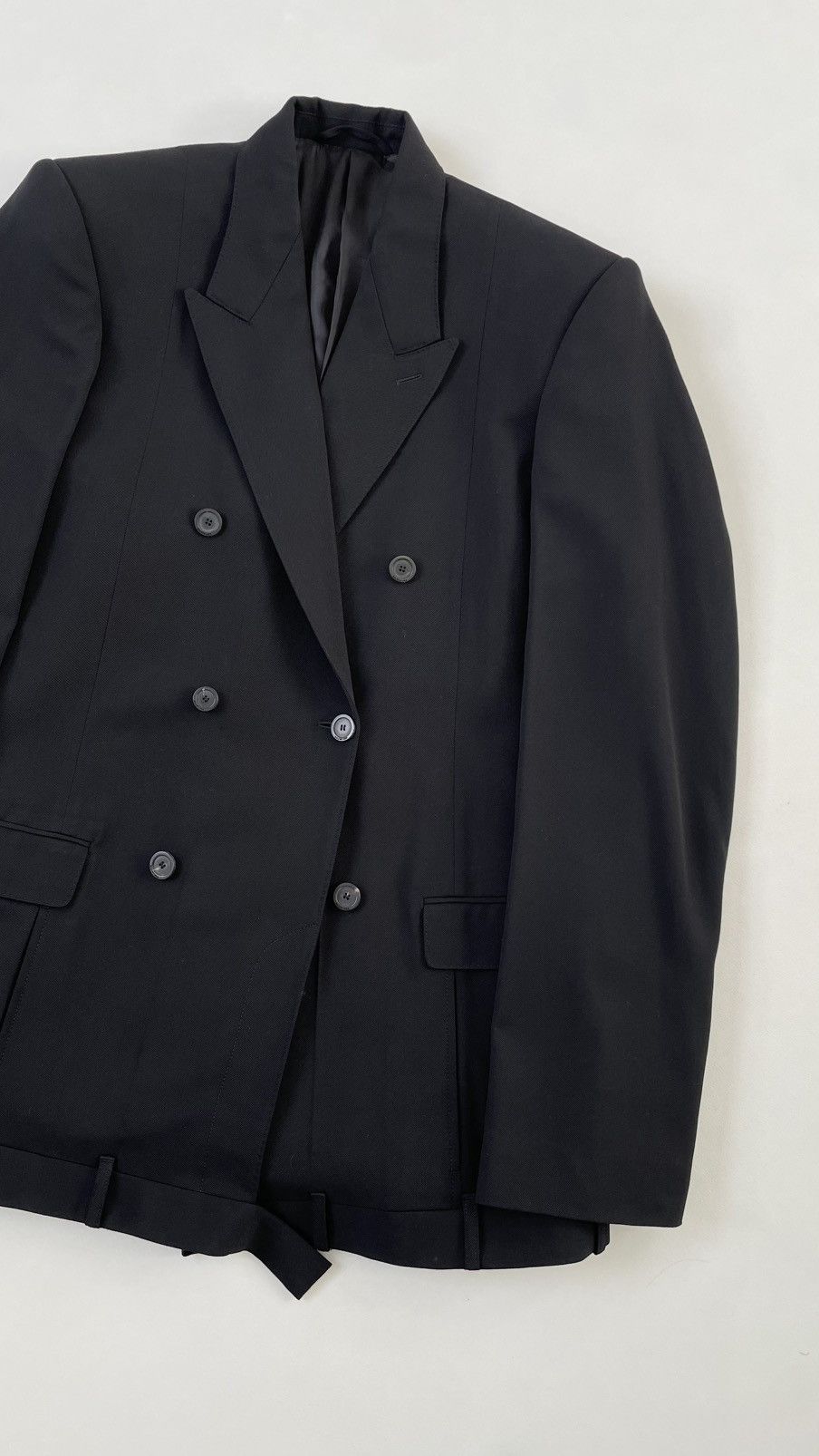 Balenciaga A/W 23 ‘Hybrid Trouser Detail’ Wool Blazer Size 40R - 8 Thumbnail