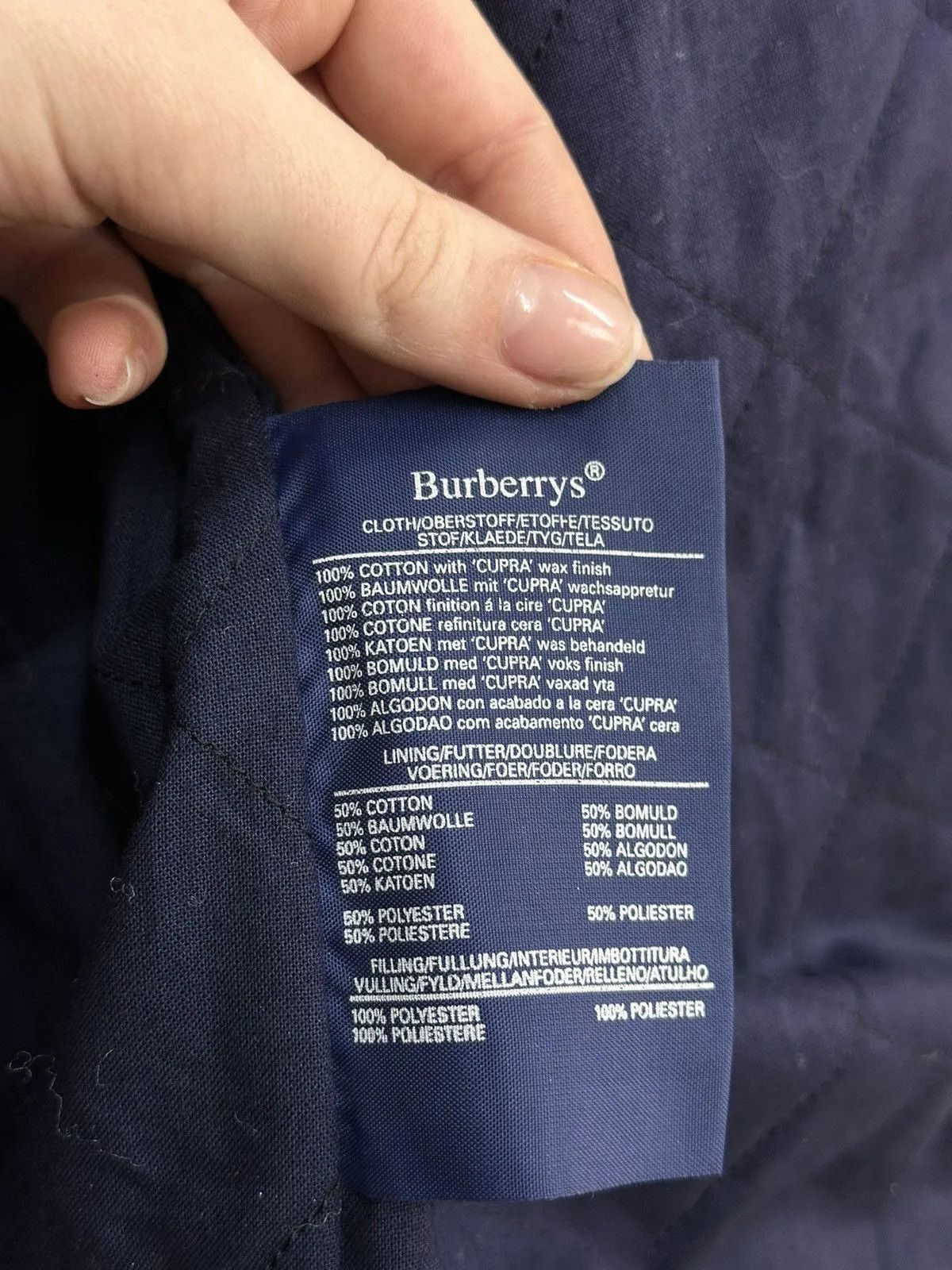 Barbour Burberry Barbour England Vintage Coat LBG JACKET Size US L / EU 52-54 / 3 - 9 Thumbnail
