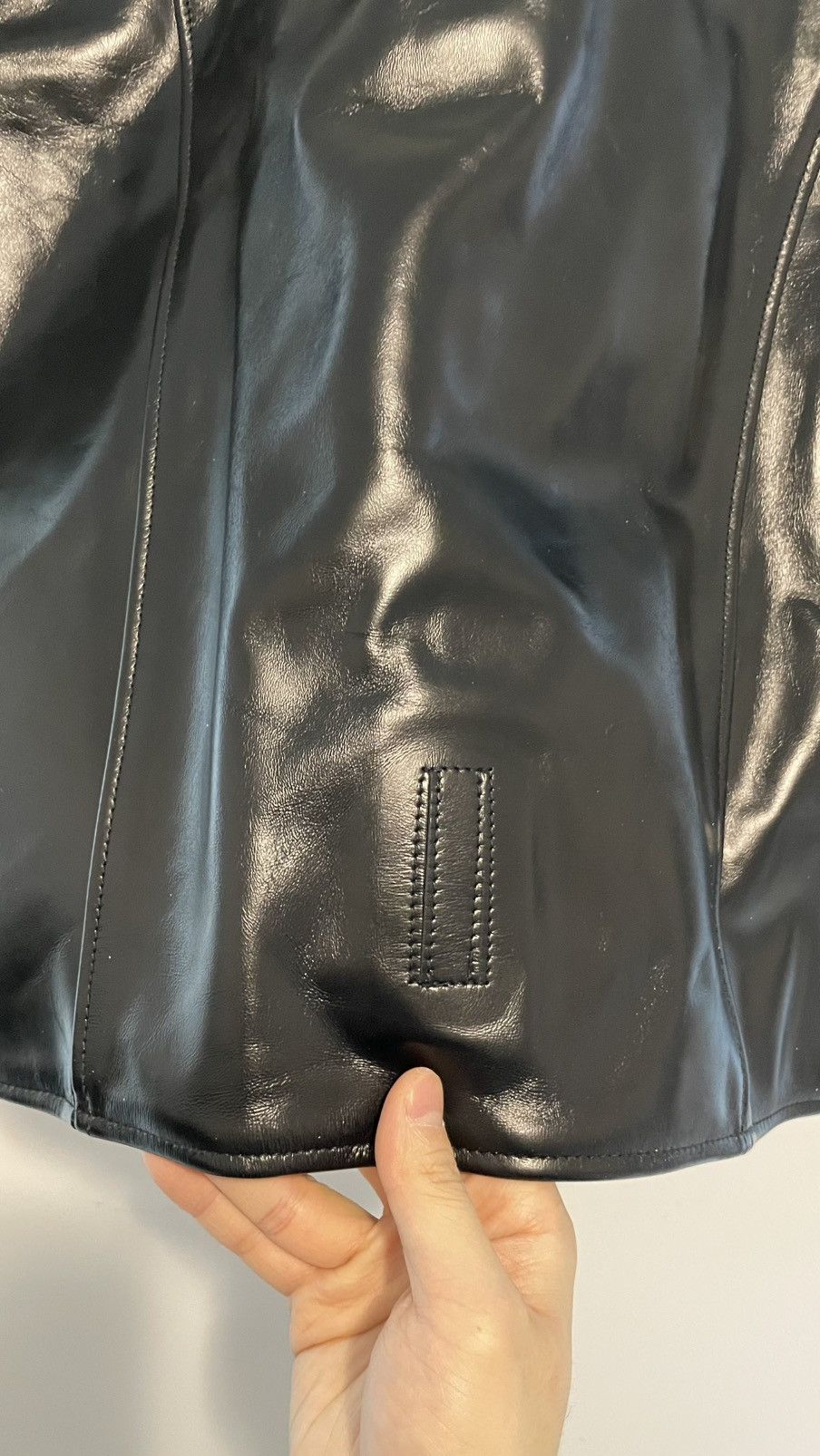 Our Legacy Our Legacy Hellraiser Leather Jacket Black Size US M / EU 48-50 / 2 - 6 Thumbnail
