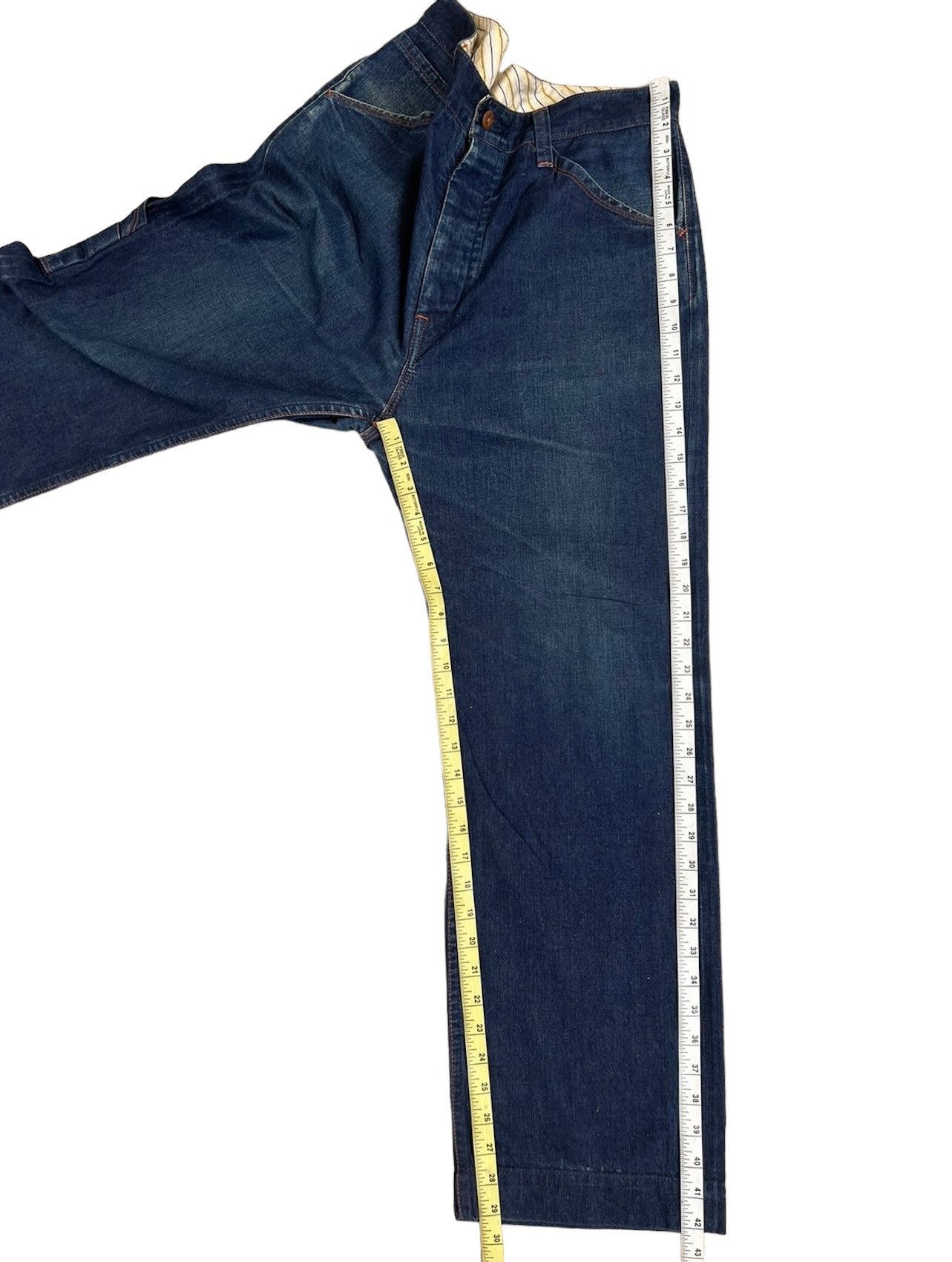 Hiroshi Kato KATO Japan Faded Indigo Denim Work Pant Size US 34 / EU 50 - 5 Thumbnail