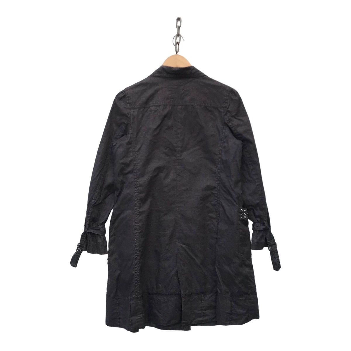 Sonia Rykiel Sonia Rykiel Double Breasted Gothic Fashion Long Coat Size M / US 6-8 / IT 42-44 - 8 Thumbnail