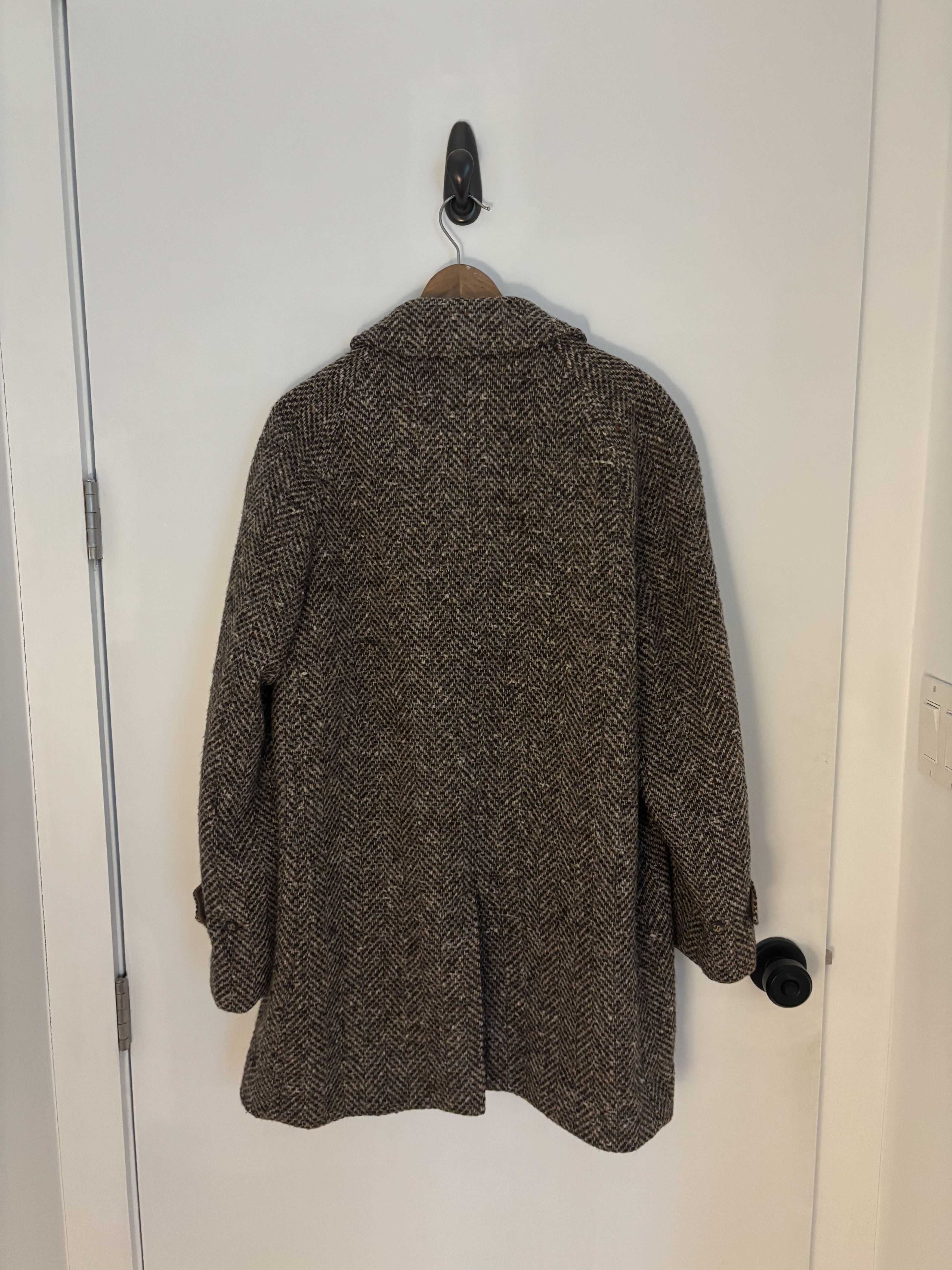 Saks Fifth Avenue Vintage Wool Overcoat Size US M / EU 48-50 / 2 - 2 Thumbnail