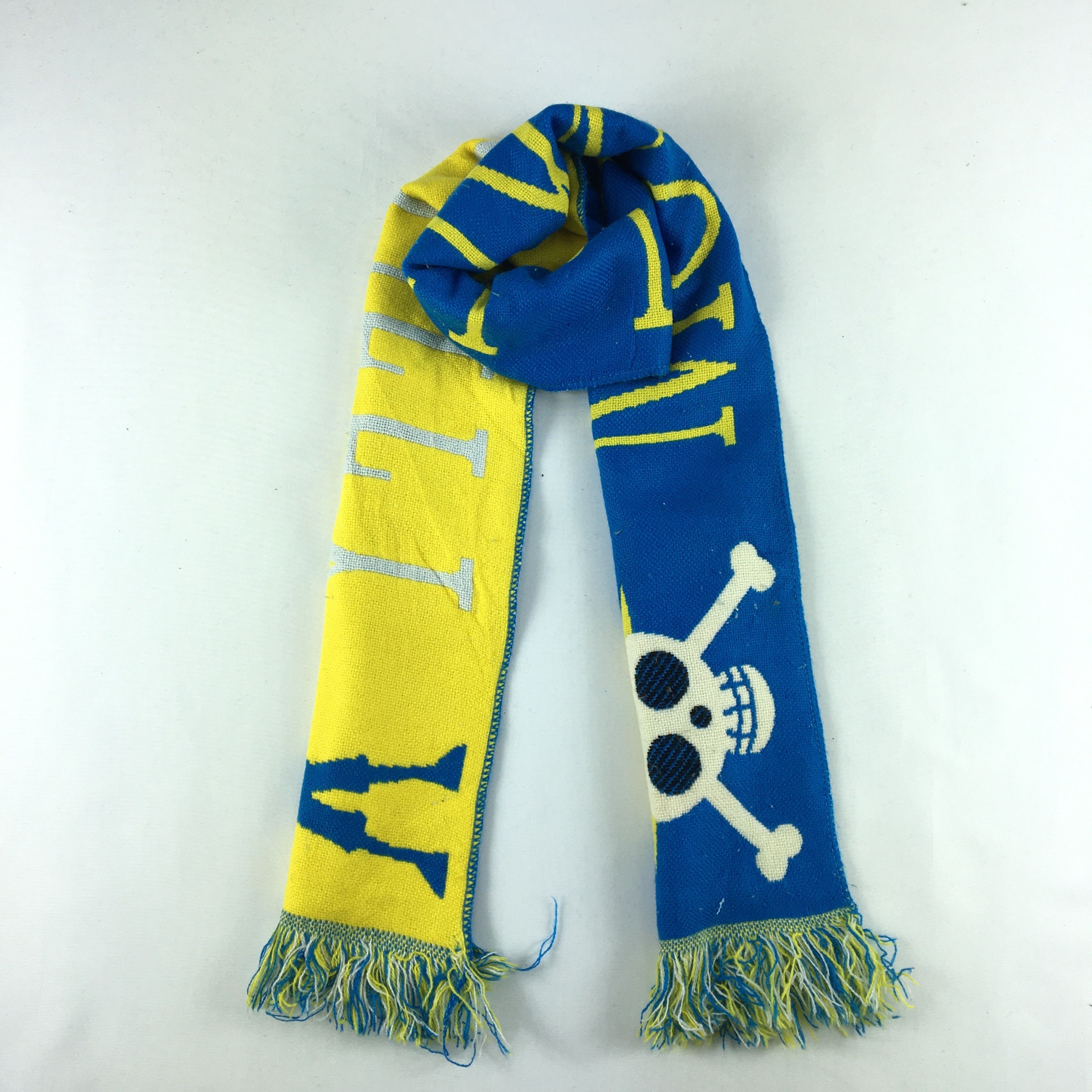 Anime Vintage One Piece Scarf Muffler Wool Cashmere Scarves Size ONE SIZE - 1 Thumbnail