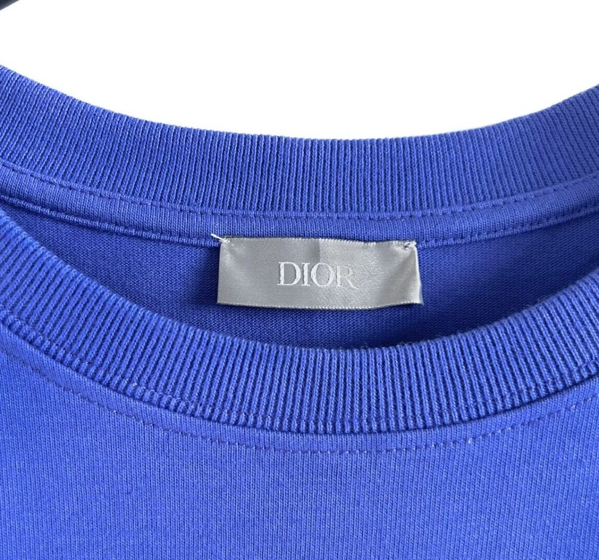Dior Dior Italic Blue Logo Tee Size US M / EU 48-50 / 2 - 4 Thumbnail