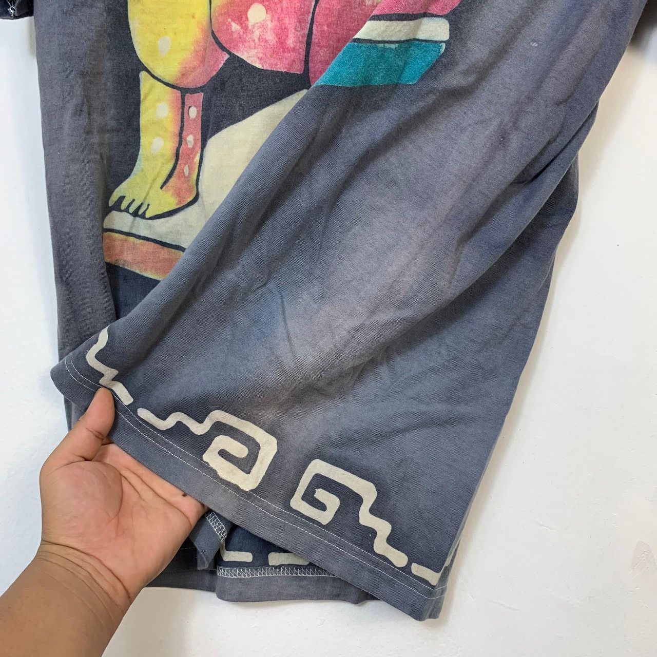 Caribbean Vintage Aztec Mayan Jaguar Warrior T-Shirt Mythology Art Tee Size US M / EU 48-50 / 2 - 7 Thumbnail