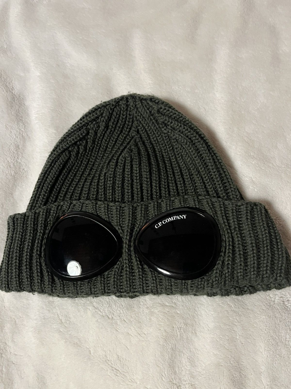帽子 CP COMPANY Goggle Beanie black C.P. Company Cotton Goggle Beanie, Black, One Size, blackone