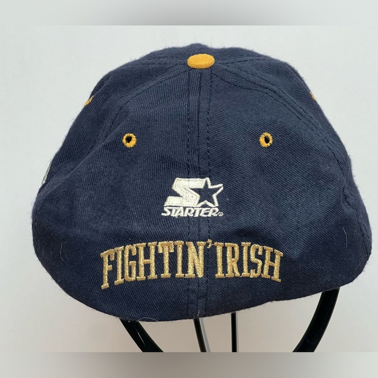Starter Vintage 90s Starter Notre Dame Fighting Irish Wool 7.5 Hat Size ONE SIZE - 4 Thumbnail