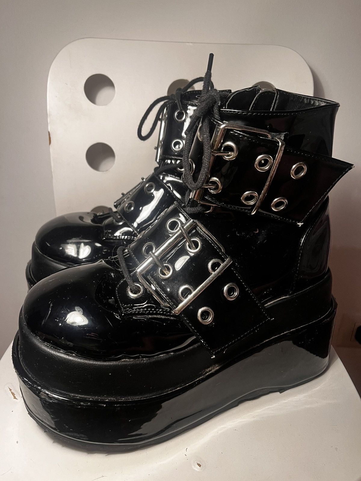 Demonia Cult Demonia Cult Bear-104 Platform Boots Size US 11.5 / IT 41.5 - 1 Thumbnail