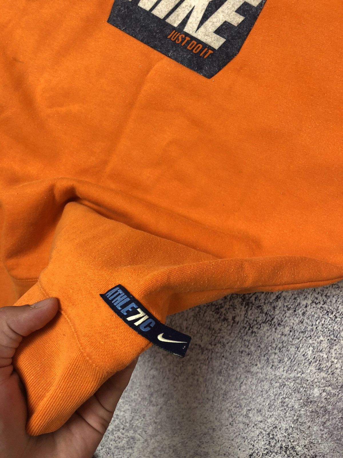 Nike × Vintage Vintage men’s sweater Nike drill big logo Size US M / EU 48-50 / 2 - 6 Thumbnail