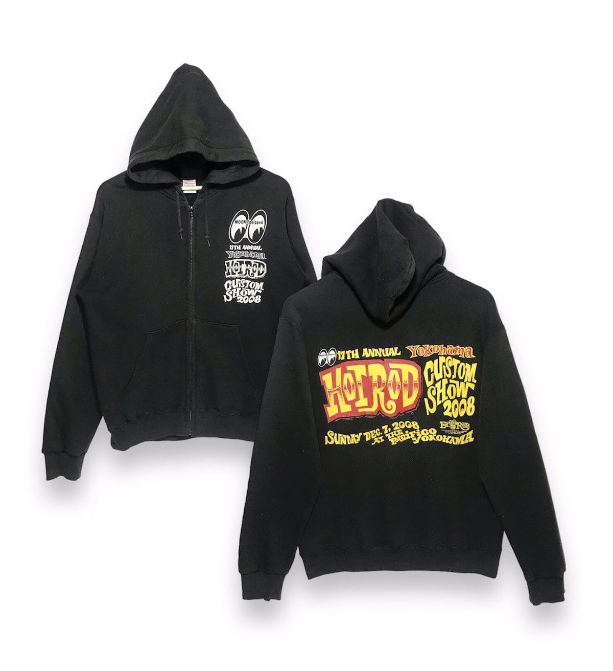 Vintage 🔥Vintage Hotrod 2008 Custom Show 17th Annual Hoodie Size US S / EU 44-46 / 1 - 1 Thumbnail