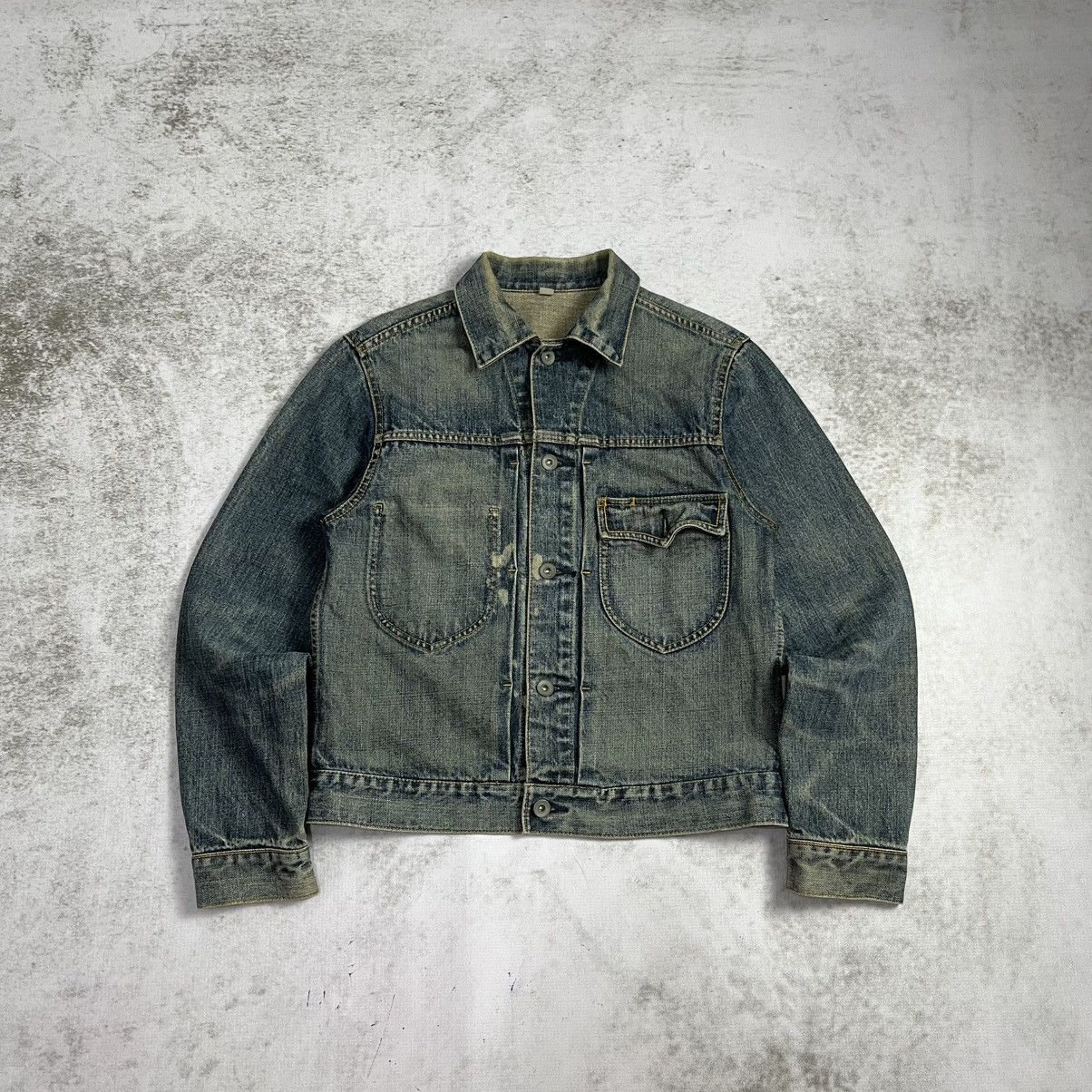 Vintage Type Denim Jacket Uniqlo