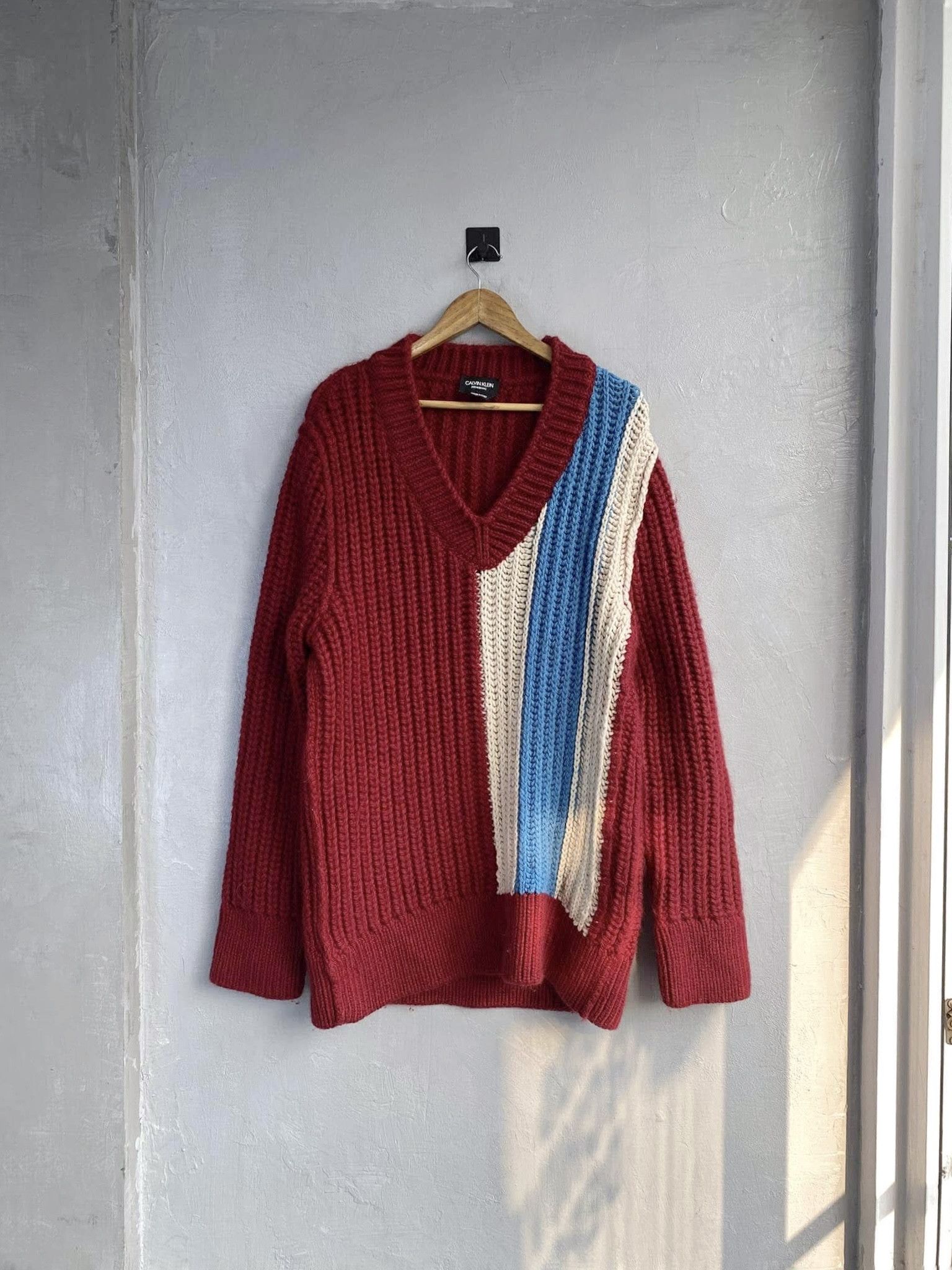 Calvin Klein 205W39NYC × Raf Simons FW18 Oversized V-neck