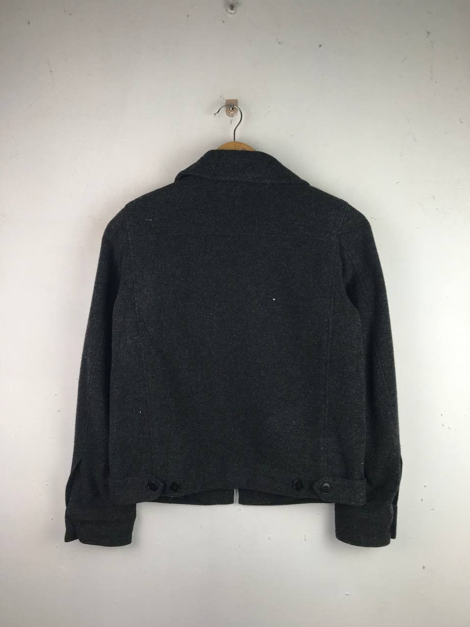 Vintage × agnes b. Vintage Agnes B Wool Jacket Luxury Design Size S / US 4 / IT 40 - 2 Thumbnail
