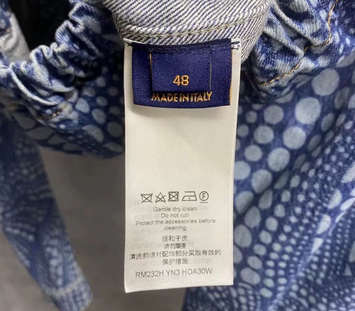 Louis Vuitton Louis Vuitton's latest blue print logo denim jacket Size US M / EU 48-50 / 2 - 8 Thumbnail