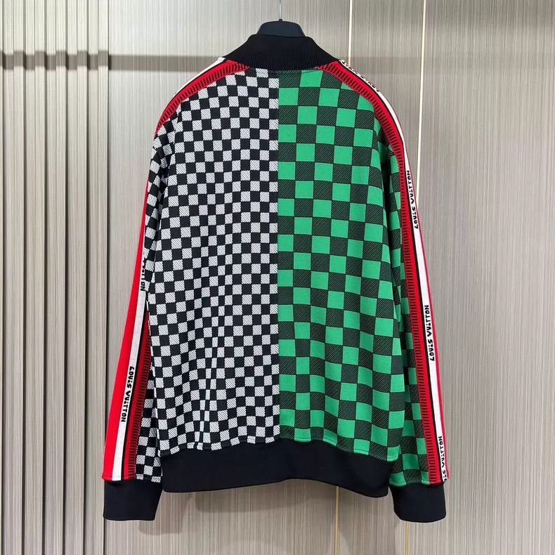Louis Vuitton Louis Vuitton Louis Vuitton Checkerboard Knit Jacket-2506 Size US M / EU 48-50 / 2 - 2 Thumbnail