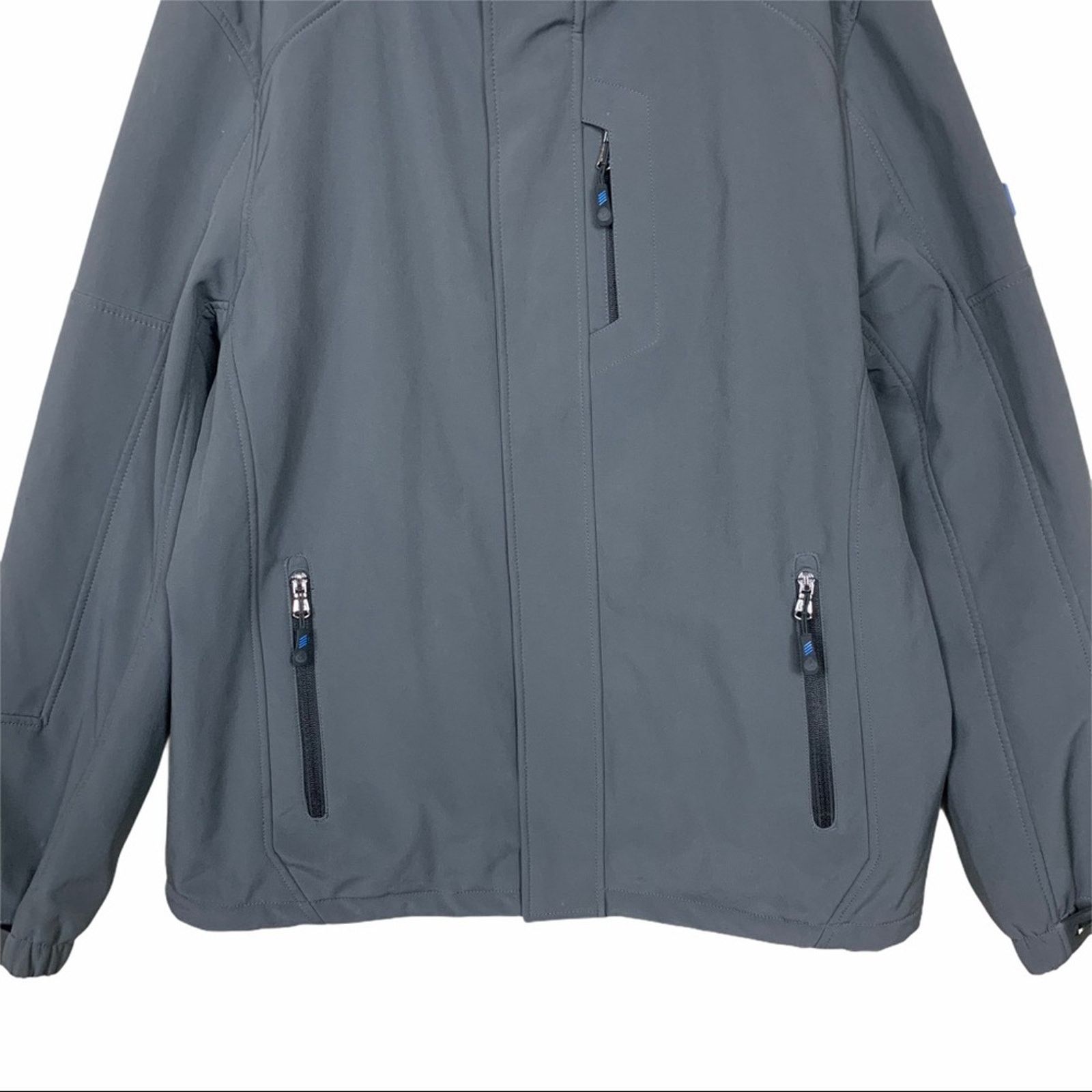 Calvin Klein Calvin Klein Soft Shell Jacket Slate Gray Size L Size US L / EU 52-54 / 3 - 5 Thumbnail