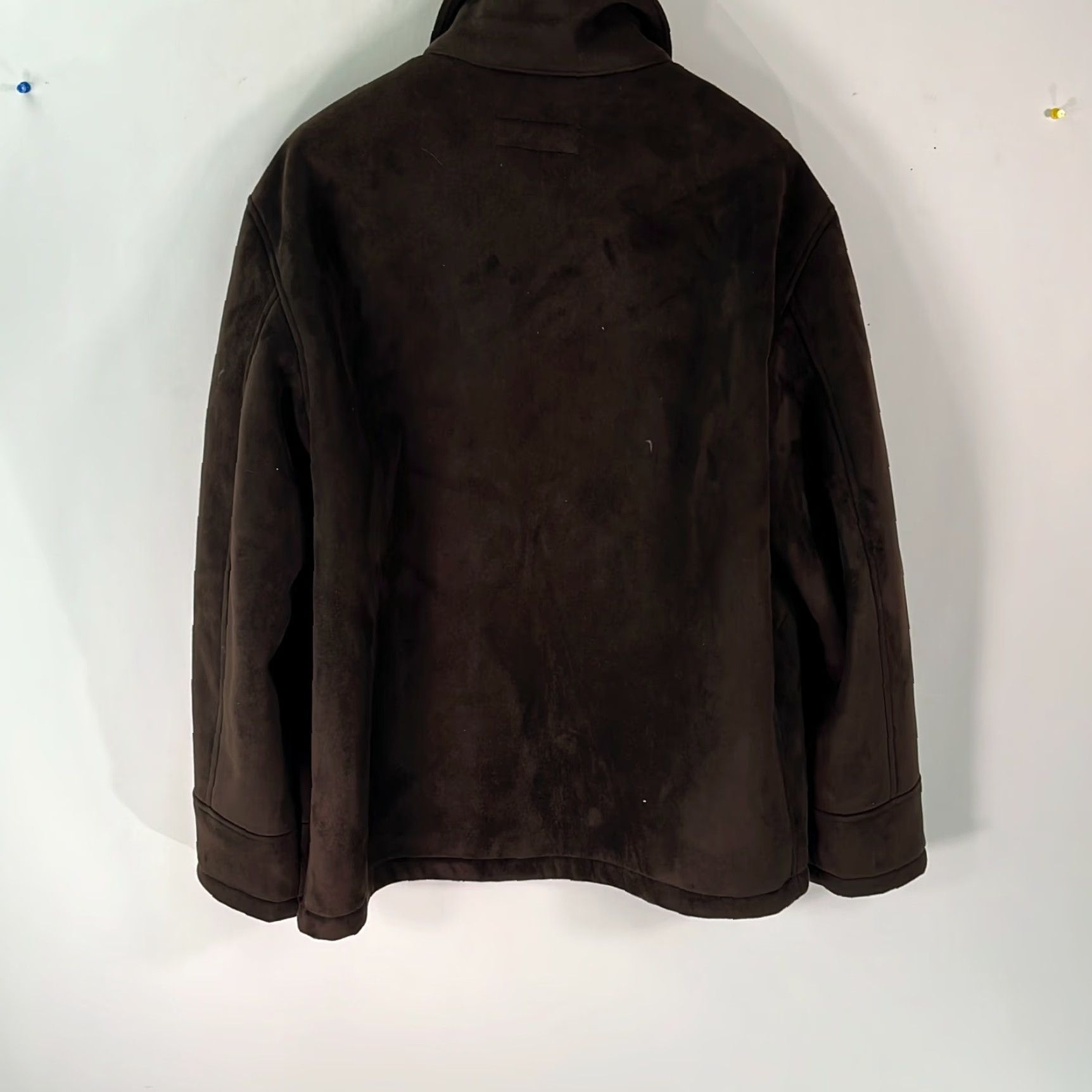 Vintage John Henry Mens Bomber Jacket Long Sleeve Zipper Brown Winter Size M Casual Coat Size US M / EU 48-50 / 2 - 2 Thumbnail