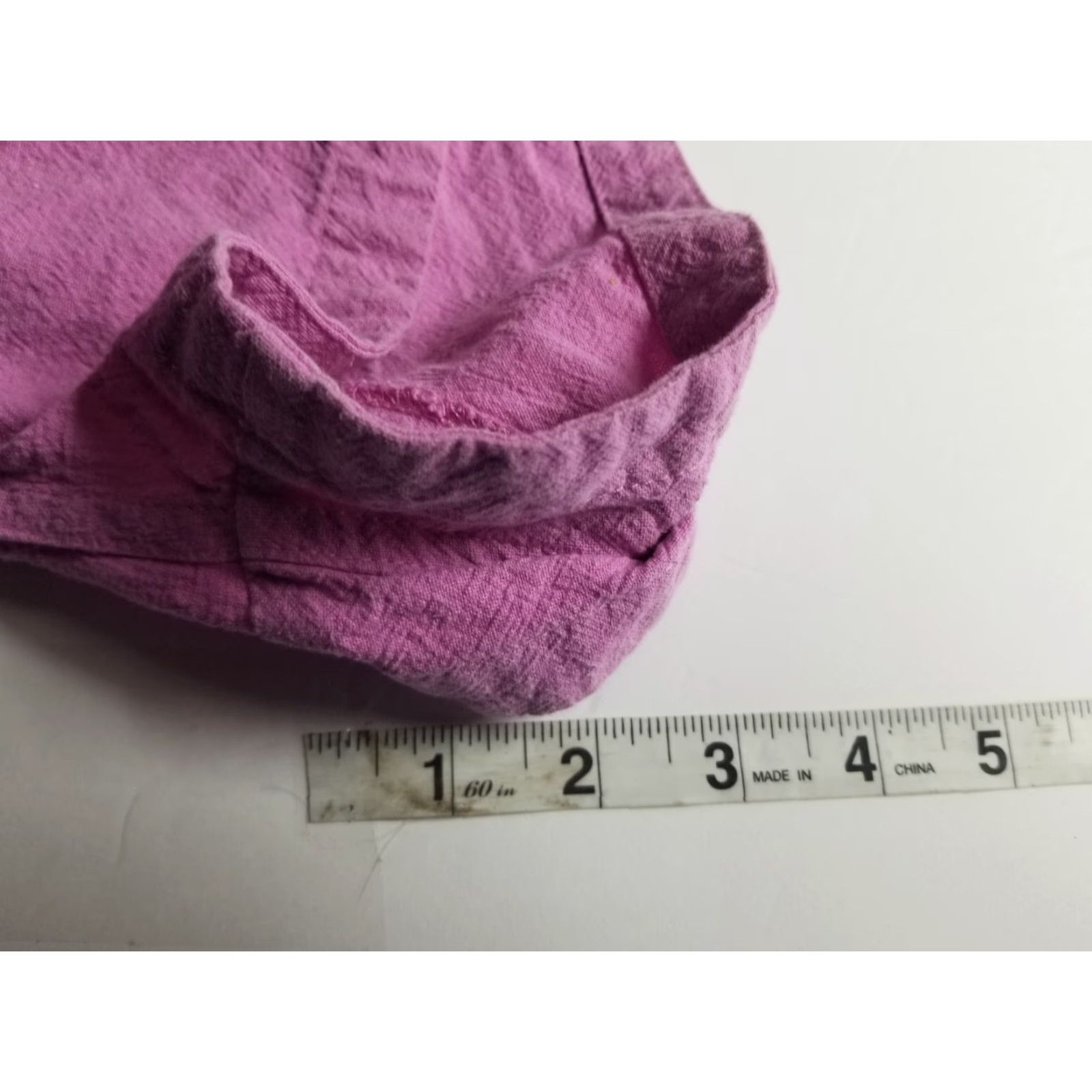 O'Neill O'NEILL Women Pink Solid Linen Blend Shorts Size Small Button up Size 28" / US 6 / IT 42 - 4 Thumbnail